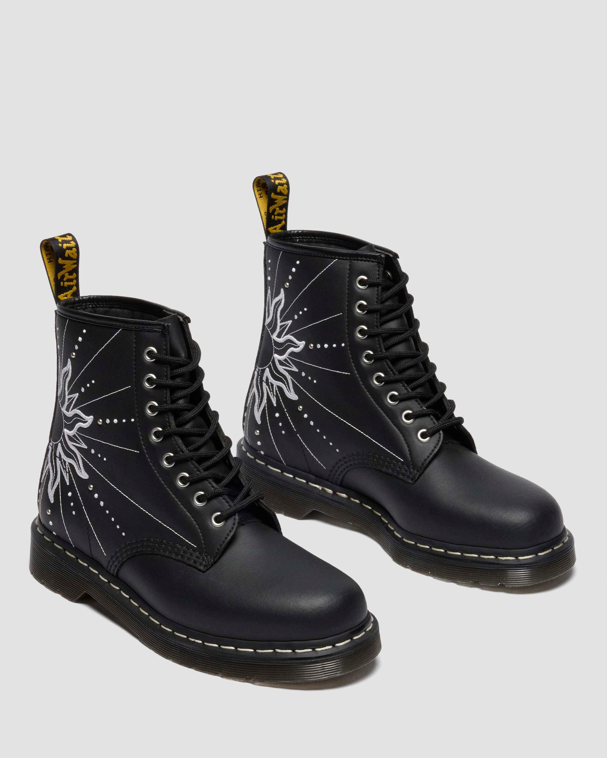 Dr. Martens 1460 Solar Flare Reclaimed Leather Boots In Multi