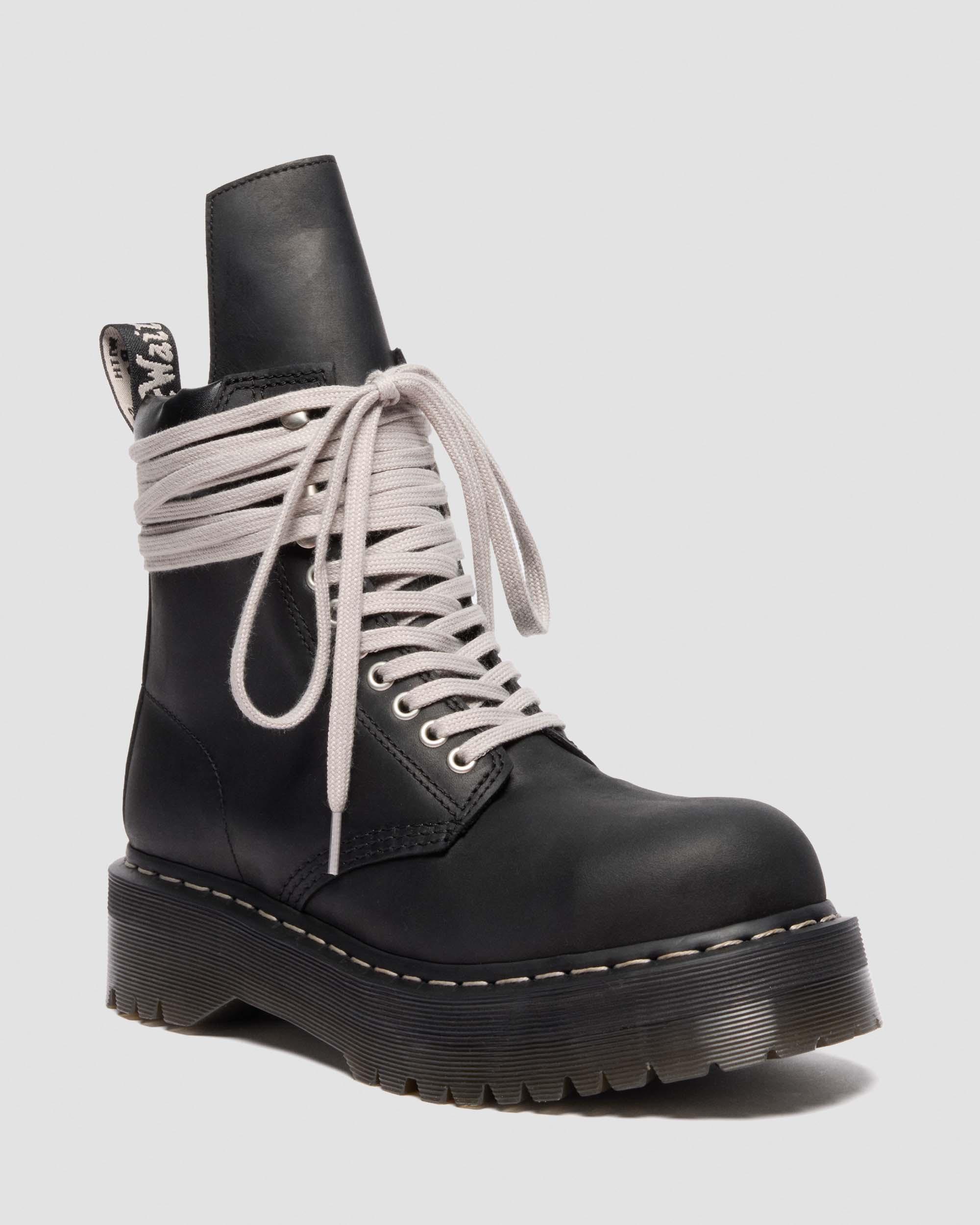 靴 RickOwens Dr.Martens Quad Sole Steel Toe Quad sole steel toe boots Men | Rick Owens | Shop Men's