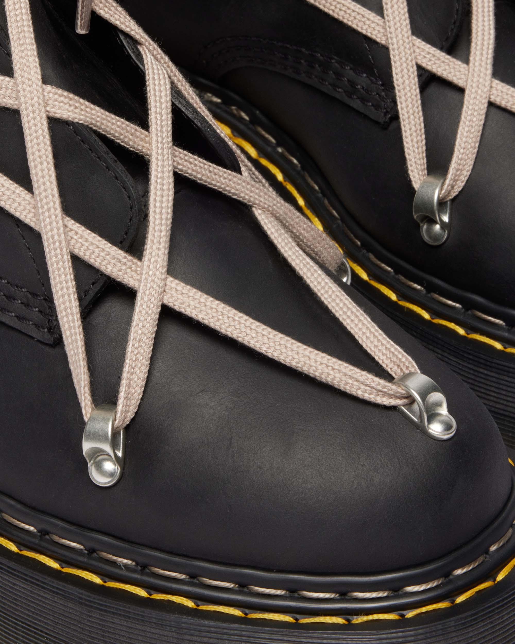 1B60 Rick Owens Pentalace Leather Platforms