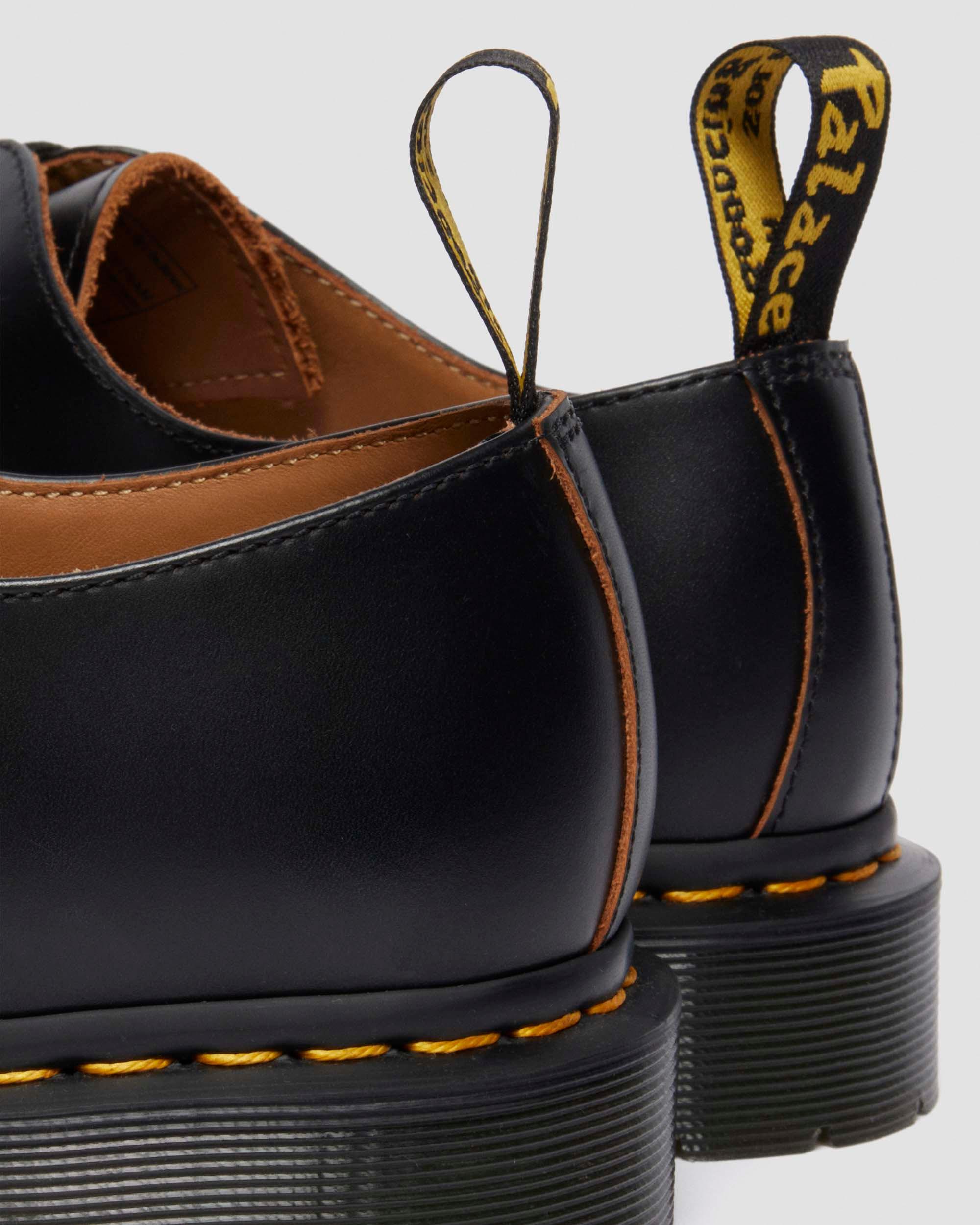 1461 Palace Vintage Smooth Leather Oxford Shoes in Black | Dr. Martens