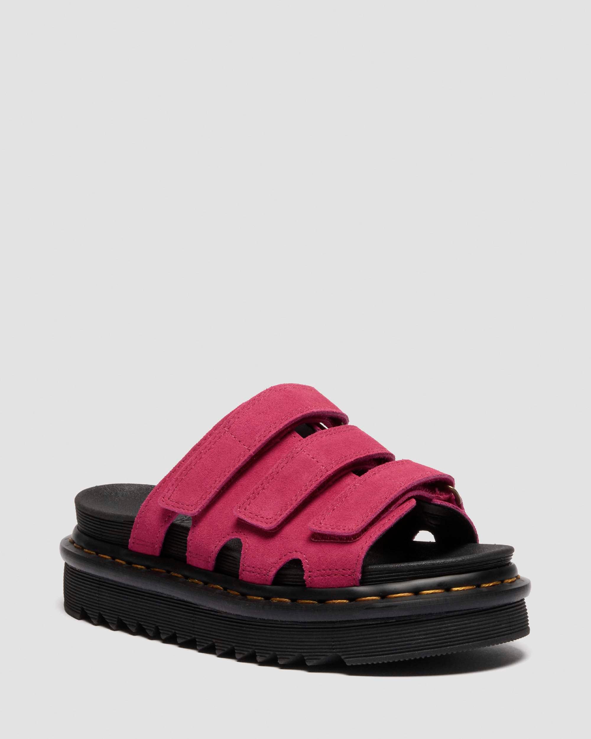 Dr. Martens RAINE サンダル UK7 EU41 RAINE SLIDE in FUCHSIA PINK | Dr. Martens™