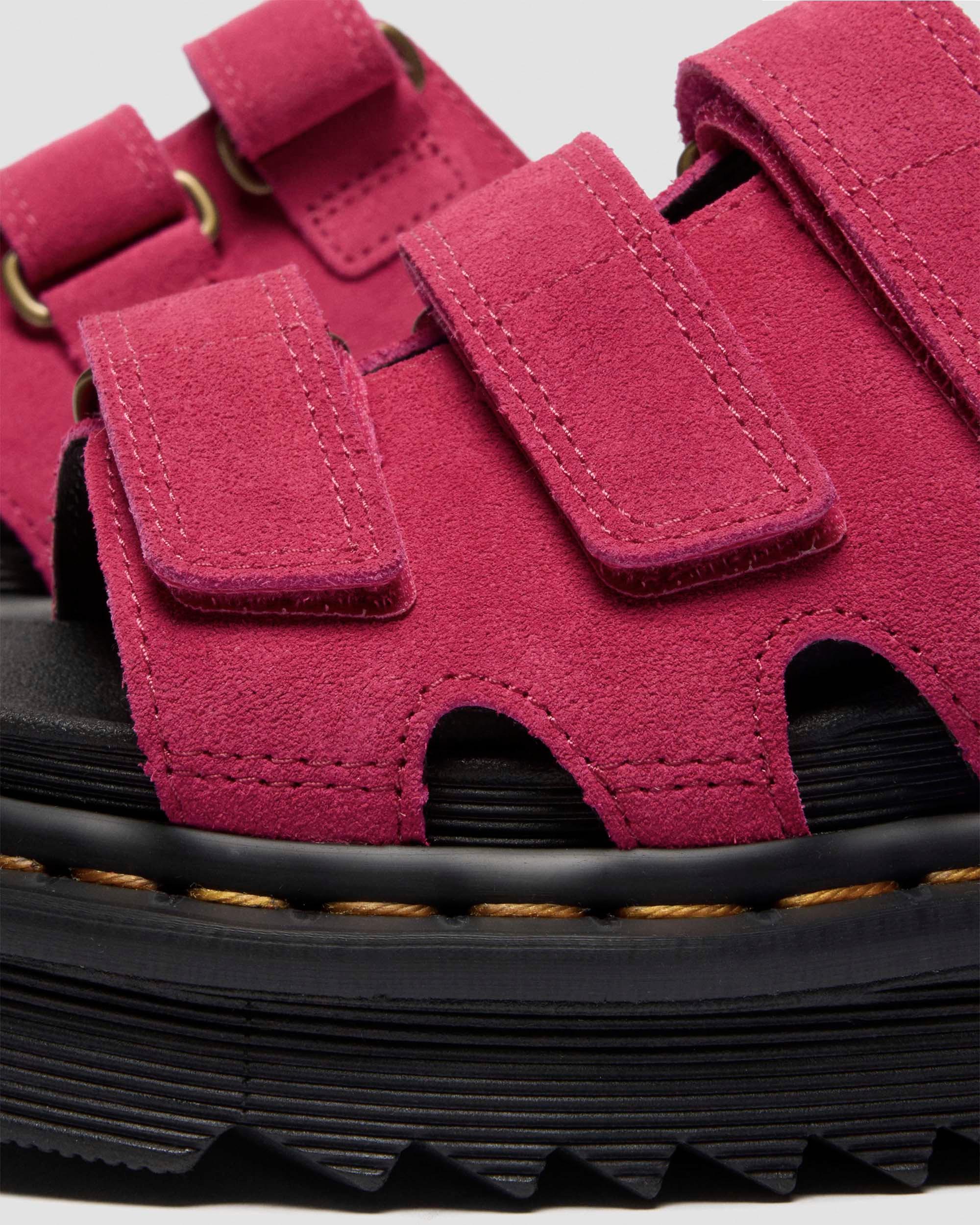RAINE SLIDE in FUCHSIA PINK | Dr. Martens™