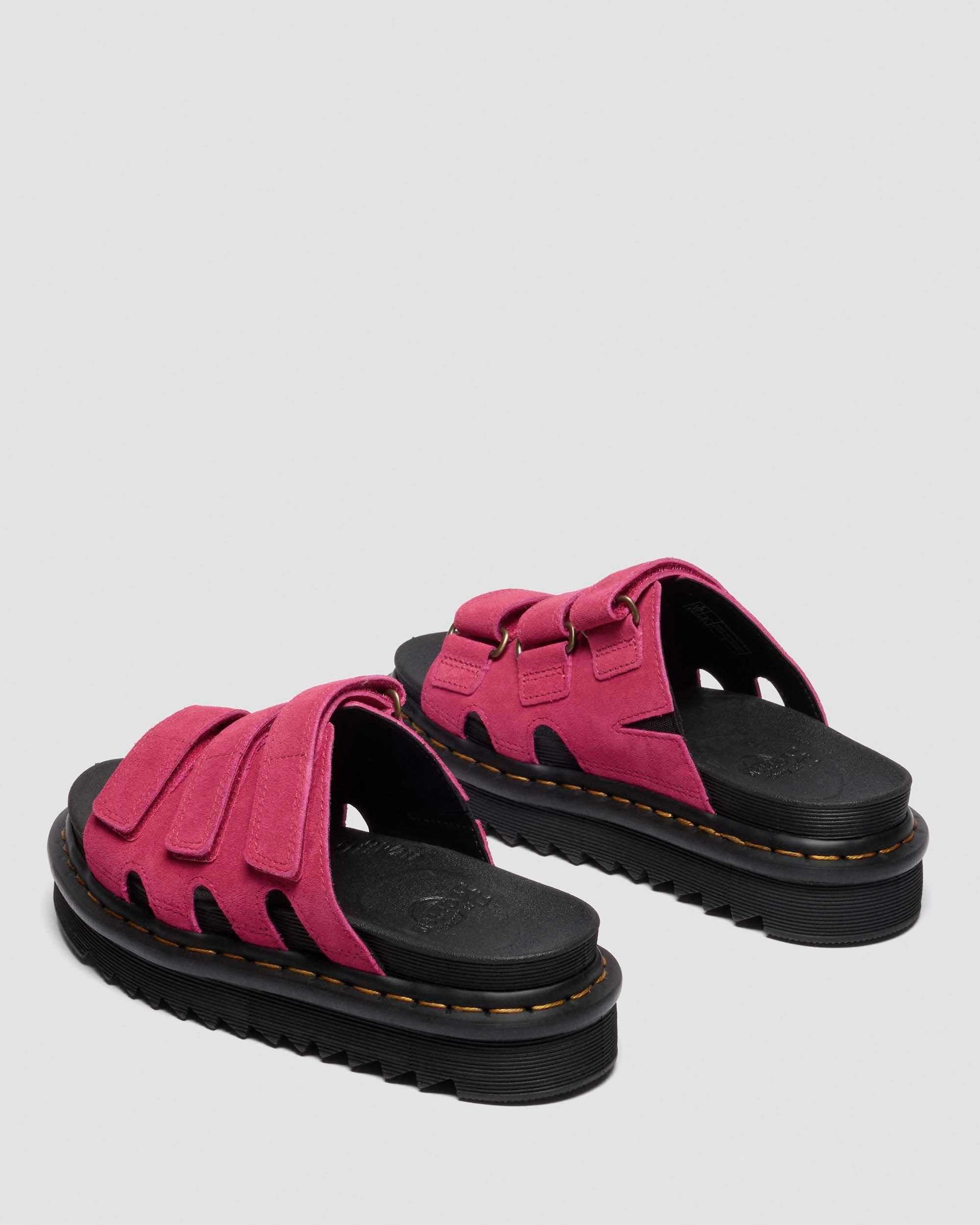 RAINE SLIDE in FUCHSIA PINK | Dr. Martens™