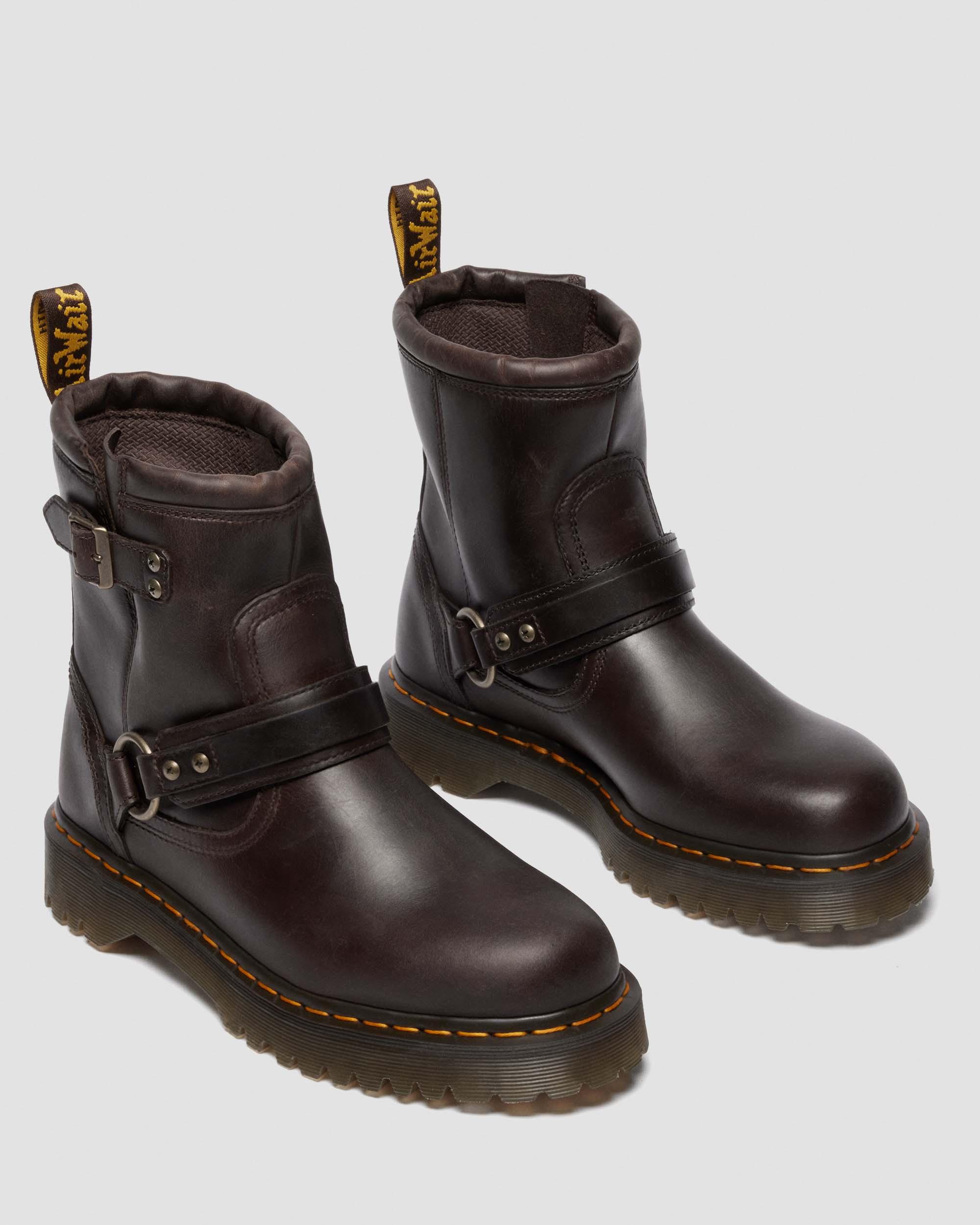 Anistone Harness in Dark Brown | Dr. Martens display picture 3