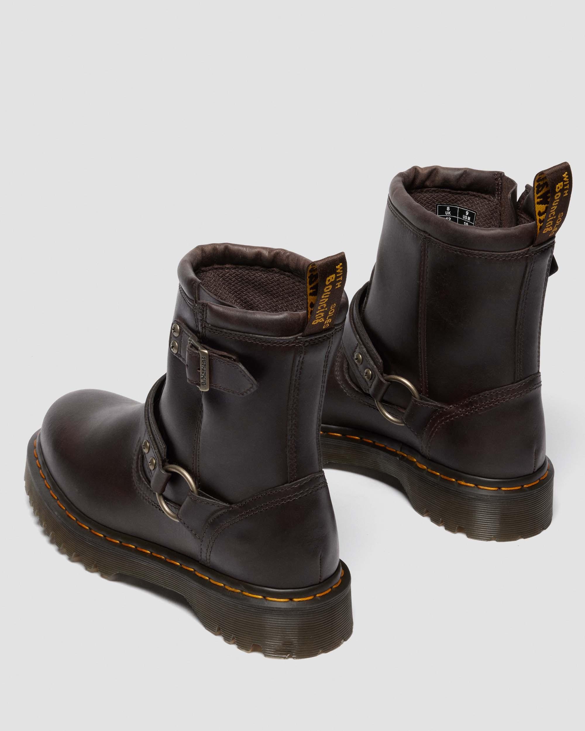 Anistone Harness in DARK BROWN | Dr. Martens™