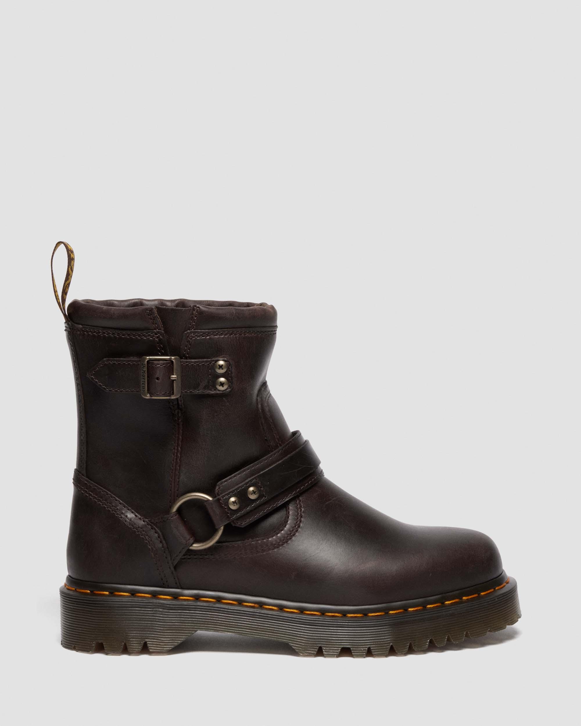 Anistone Harness in DARK BROWN | Dr. Martens™