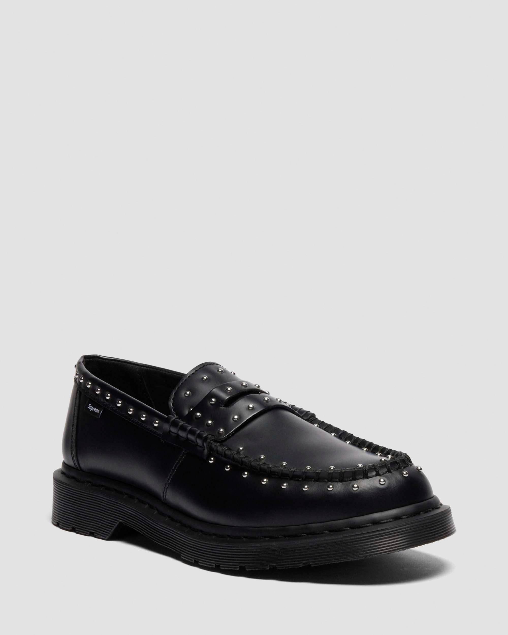 Penton Supreme Leather Loafers in BLACK | Dr. Martens™