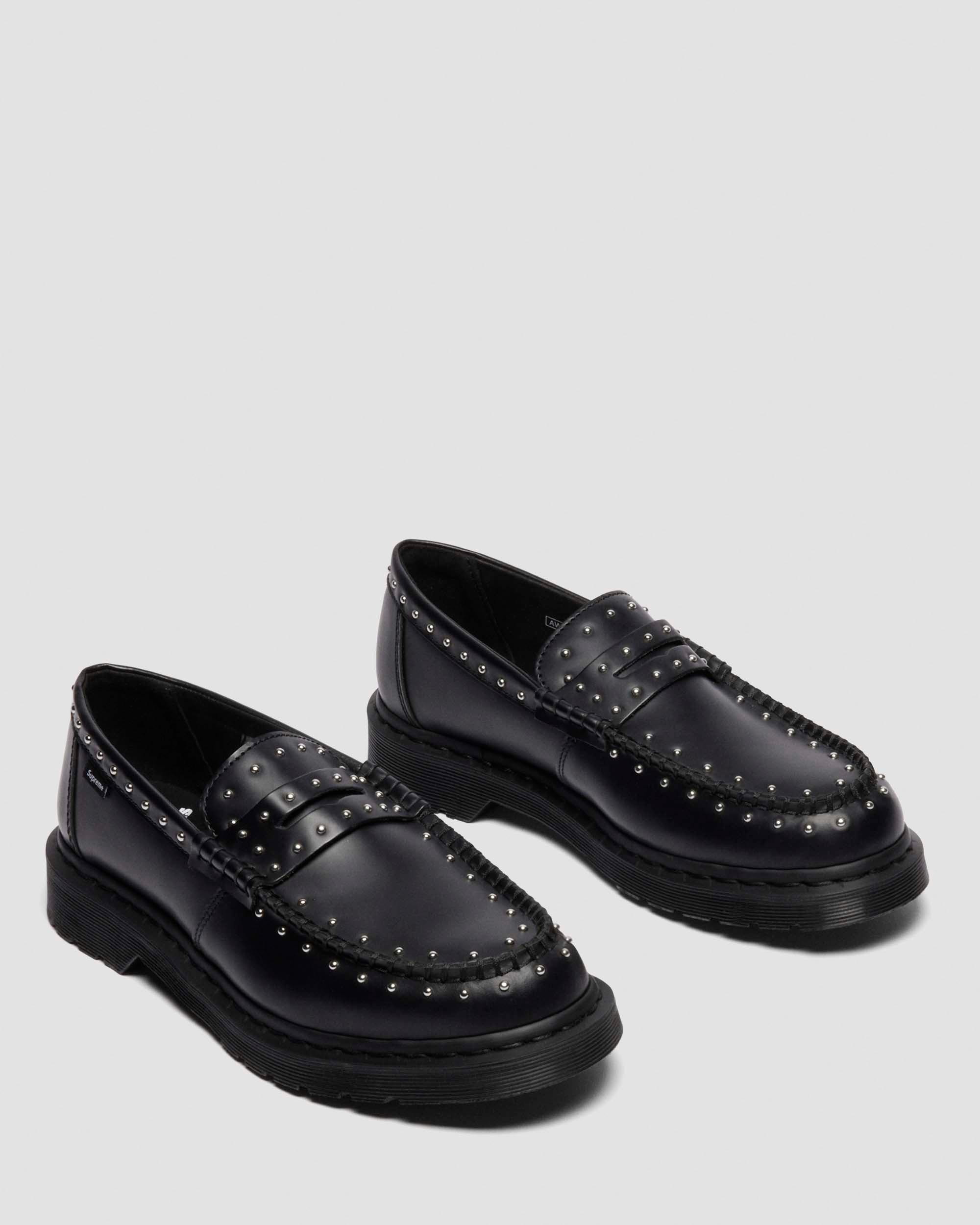 Penton Supreme Leather Loafers in Black