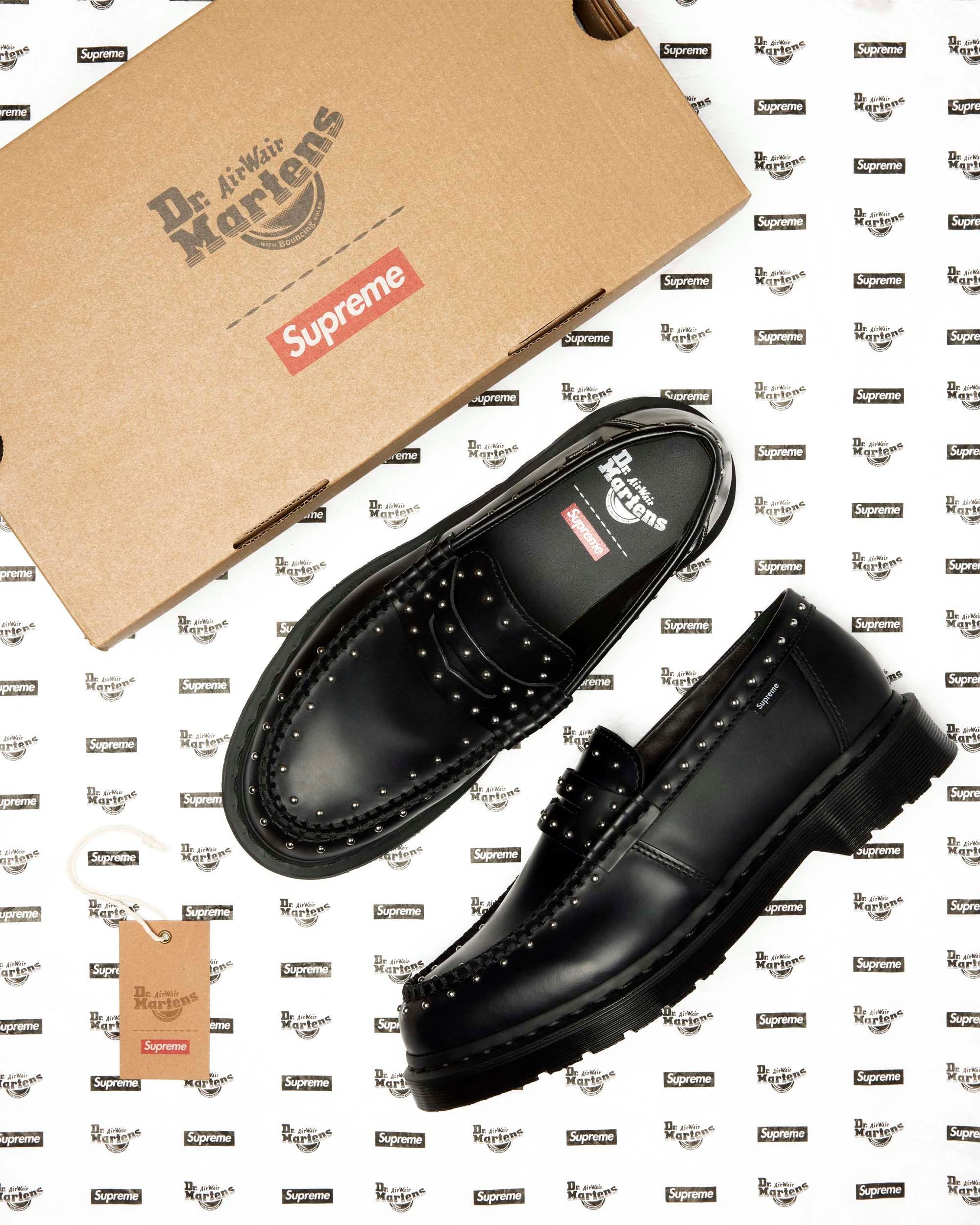 Penton Supreme Leather Loafers in Black