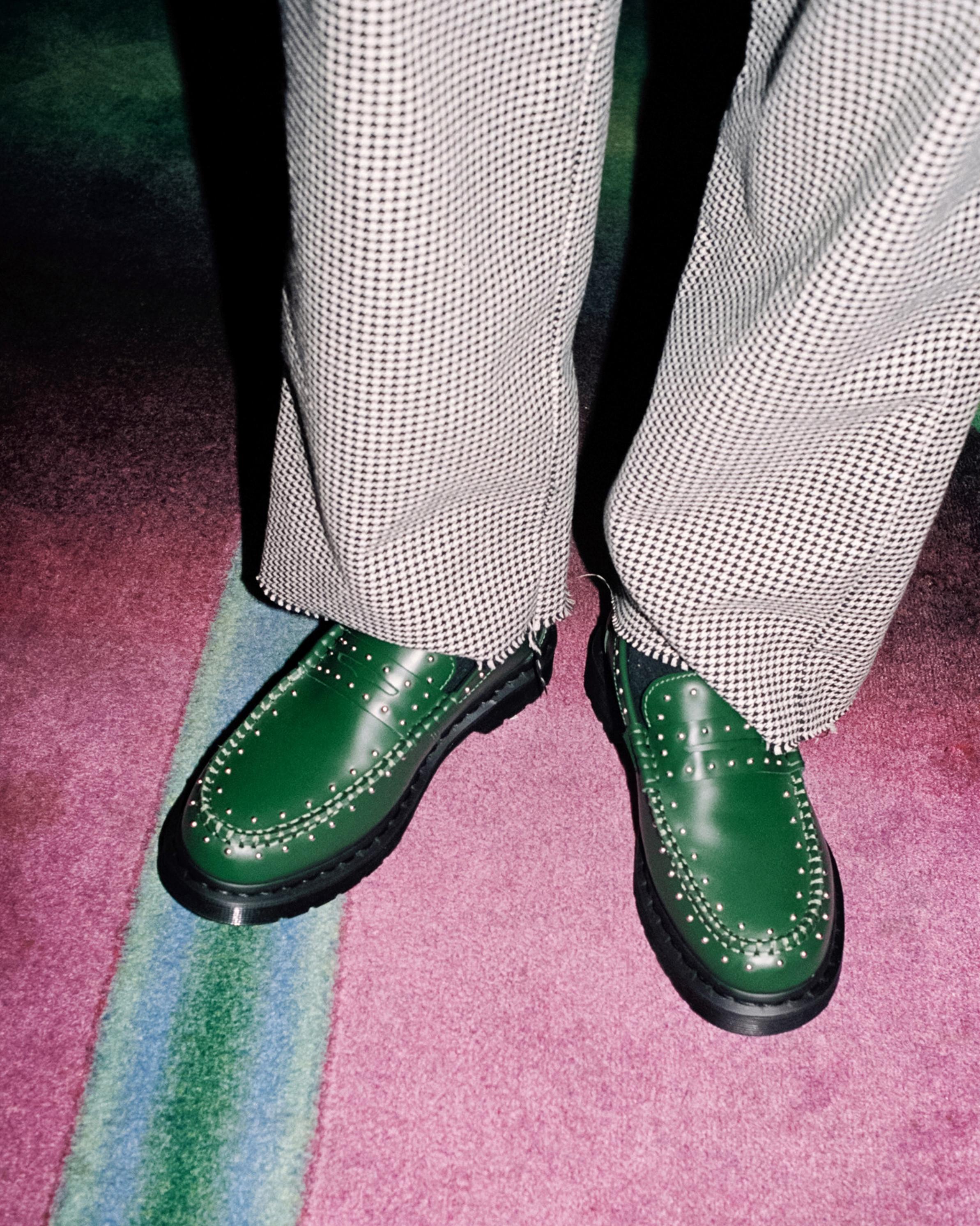 Penton Supreme Leather Loafers in Green