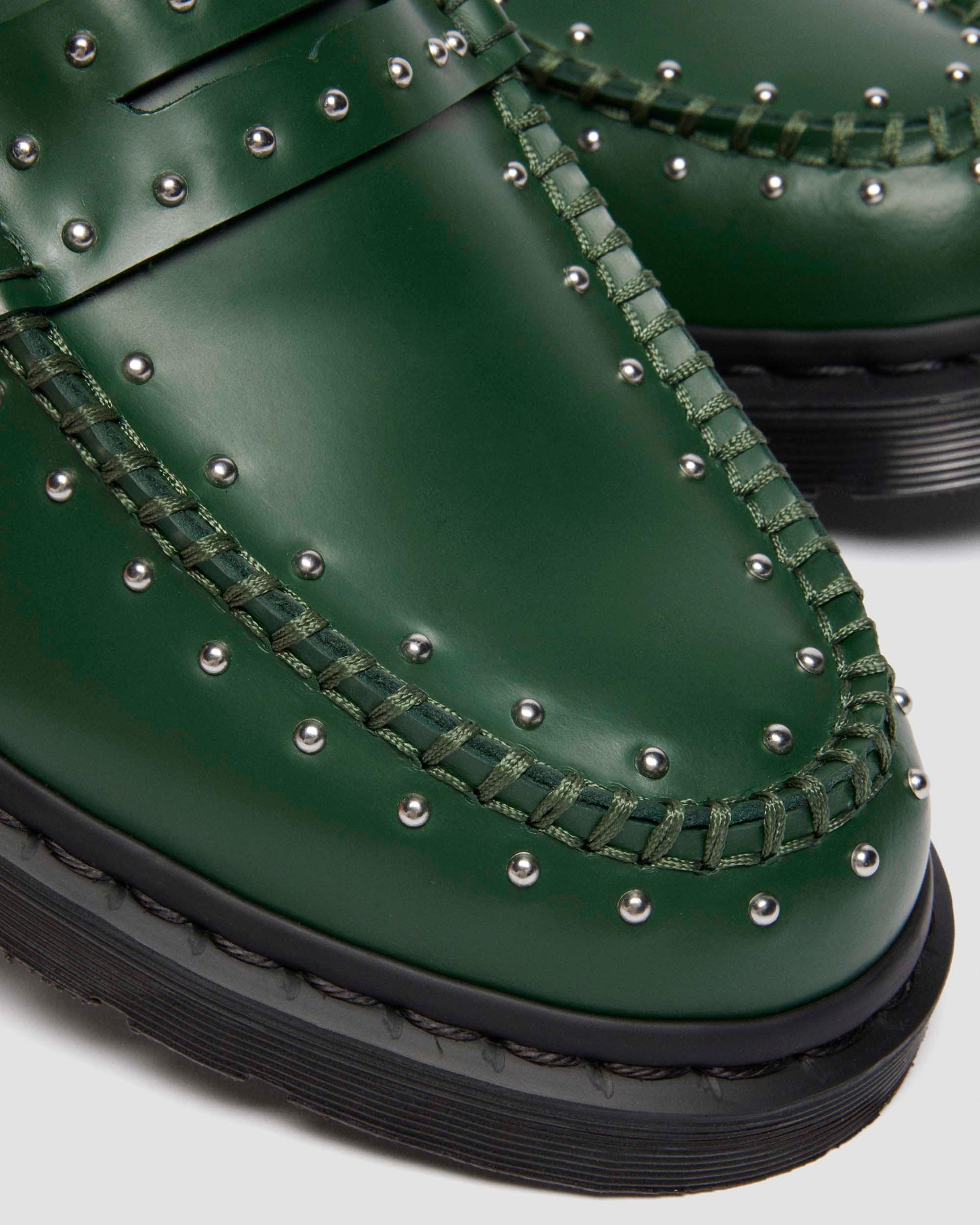 Penton Supreme Leather Loafers in Green