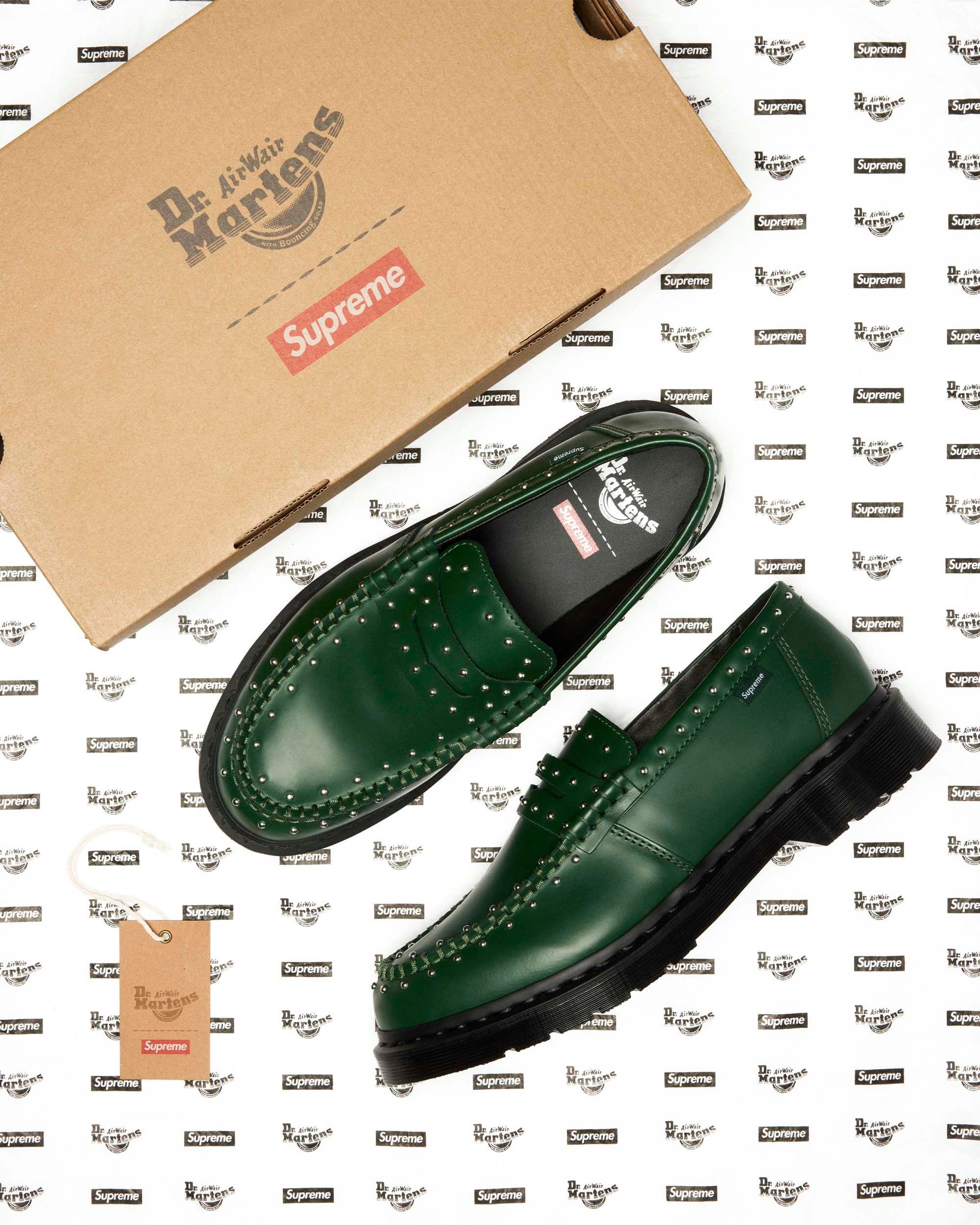 Penton Supreme Leather Loafers in Green