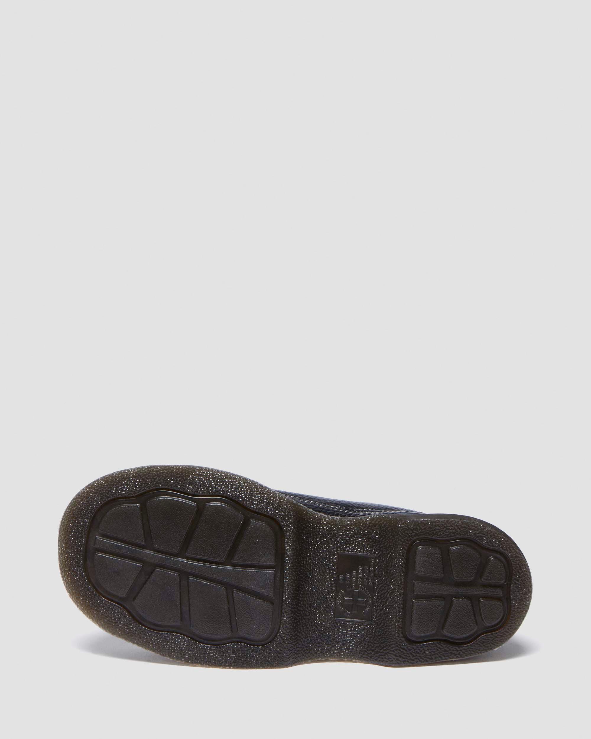 Buzz 5-eye milled nappa leather shoes in BLACK MILLED NAPPA