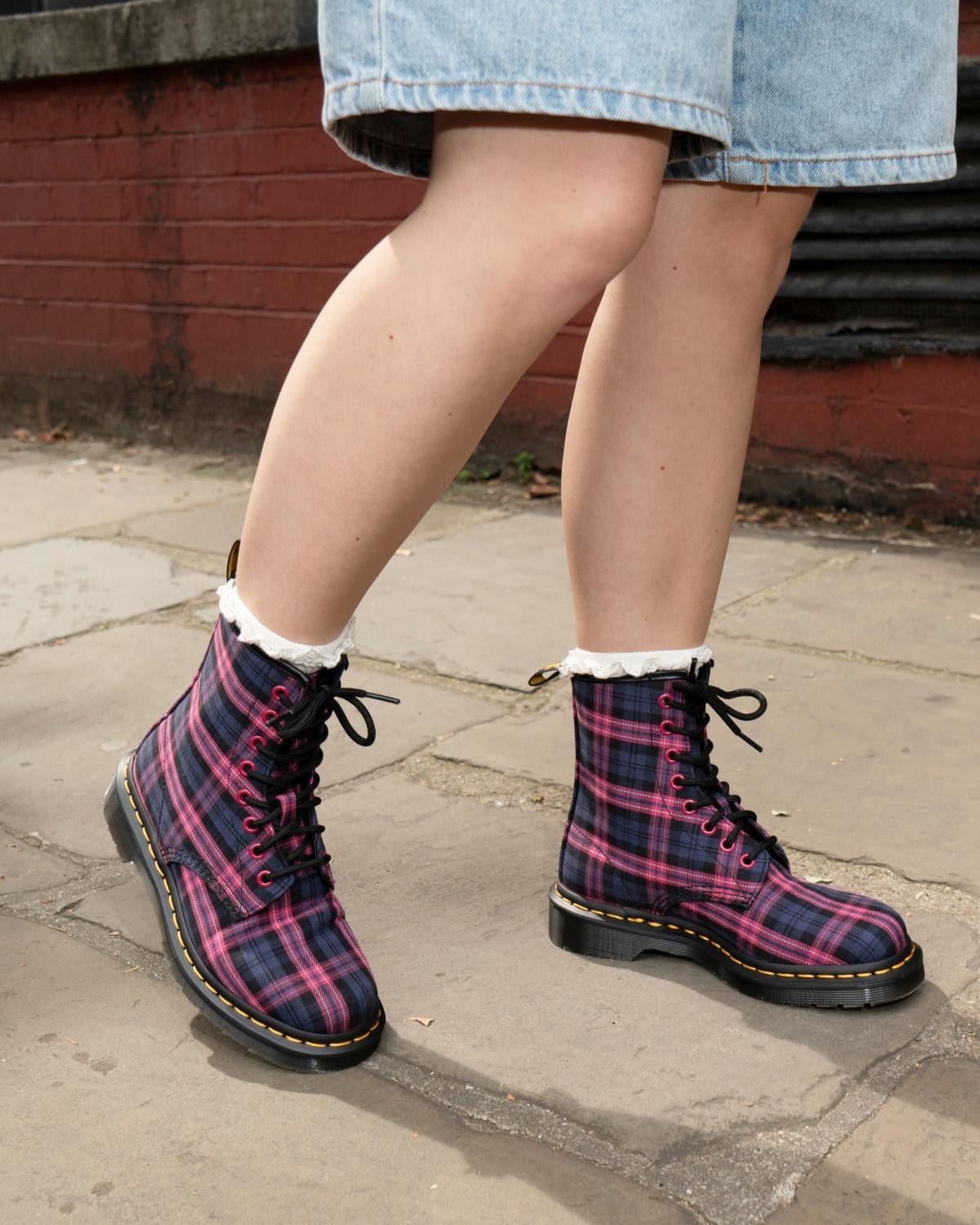 1460 TARTAN VETERLAARZEN