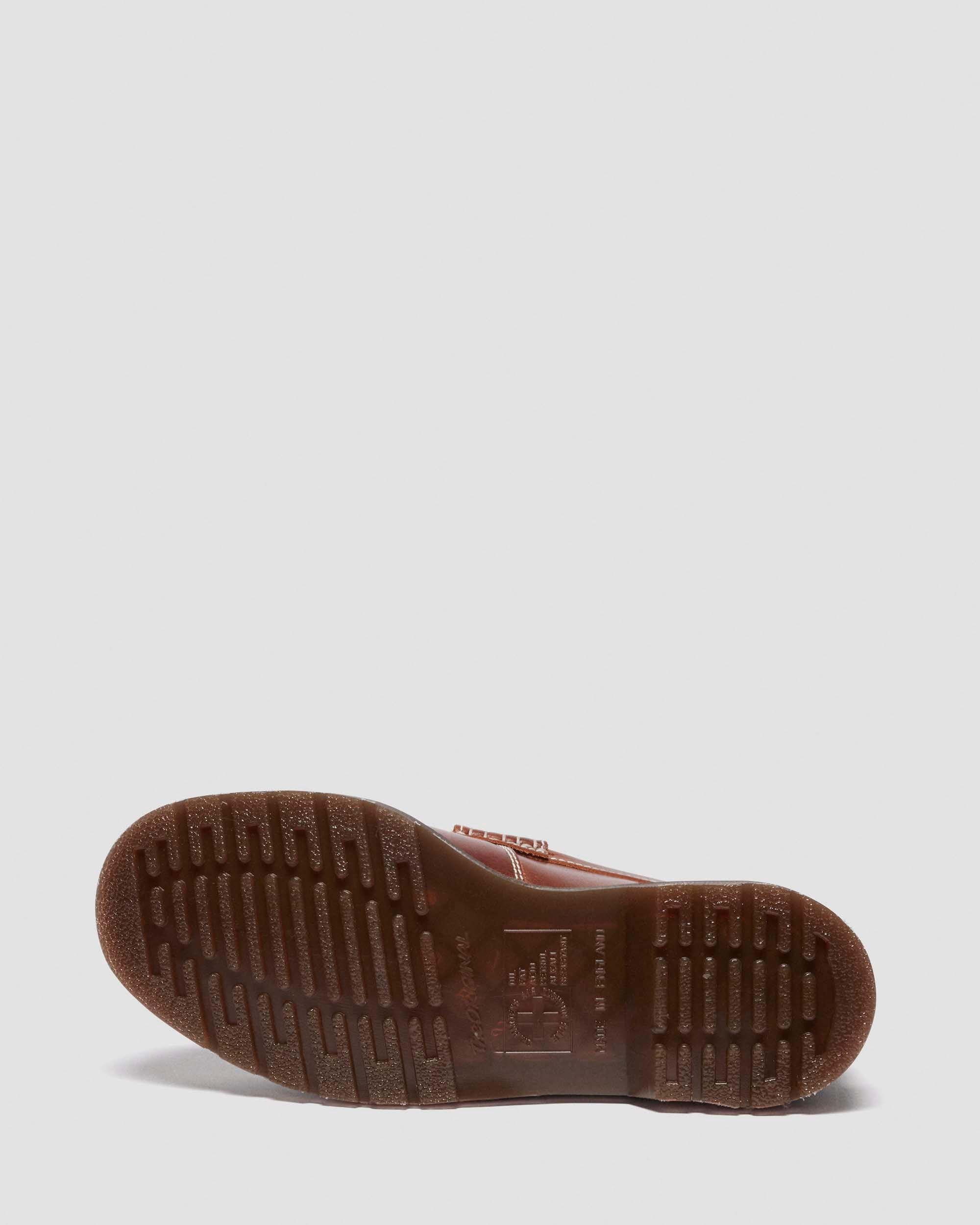 Penton Made In England Classic Calf Leather Loafers in AMBER TAN 