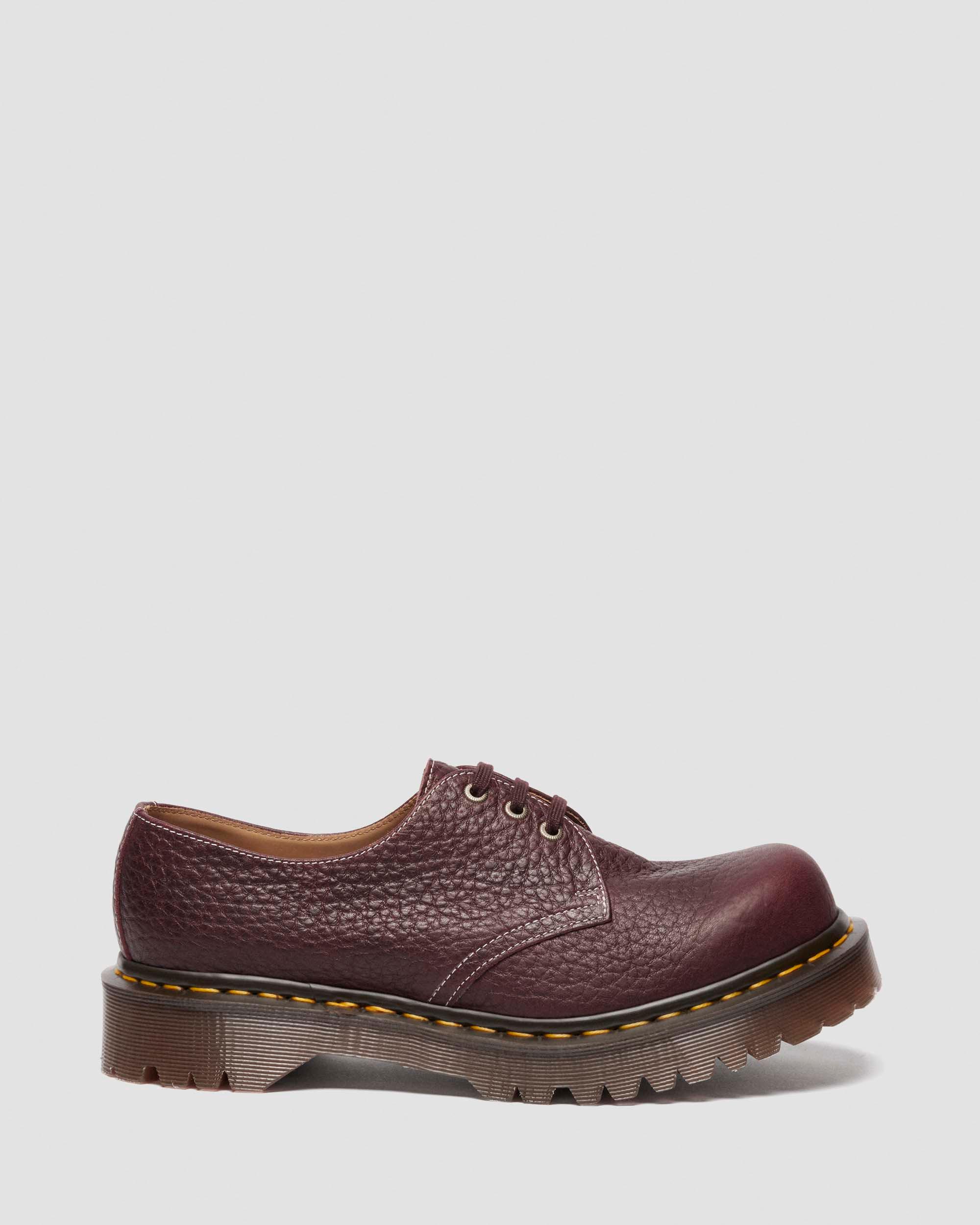 1461 Made In England Soft Boa Embossed Leather Bump Toe Shoes