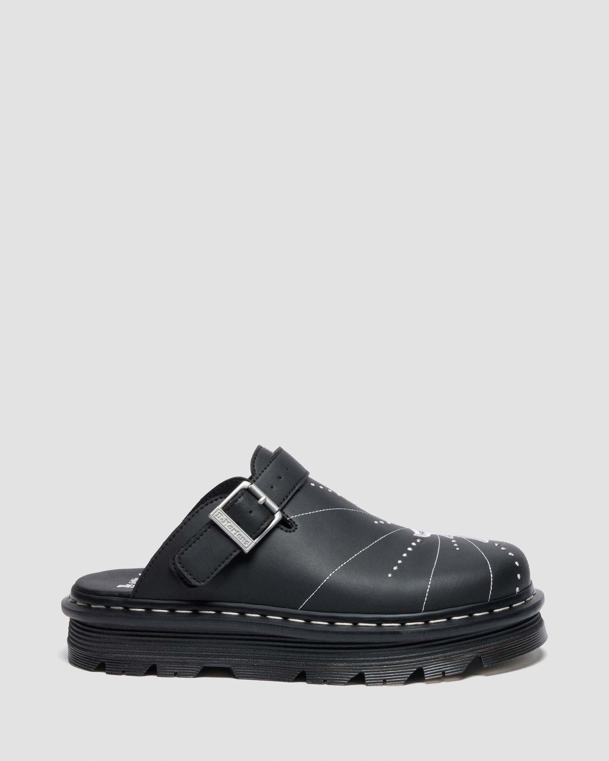 Dr. Martens Zebzag Mule Solar Flare In Black