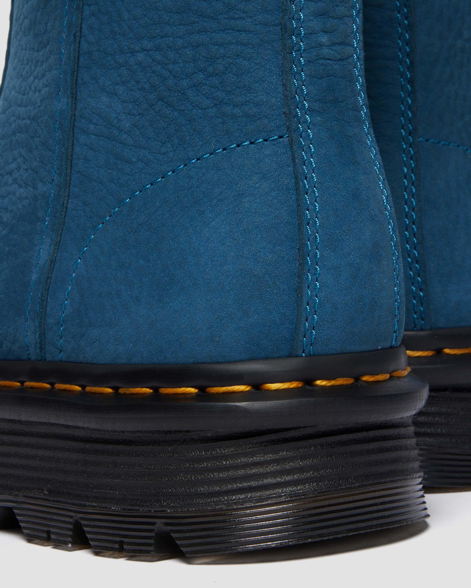 ZEBZAG RIGGER SLIP ON NUBUCK STIEFEL in Blau