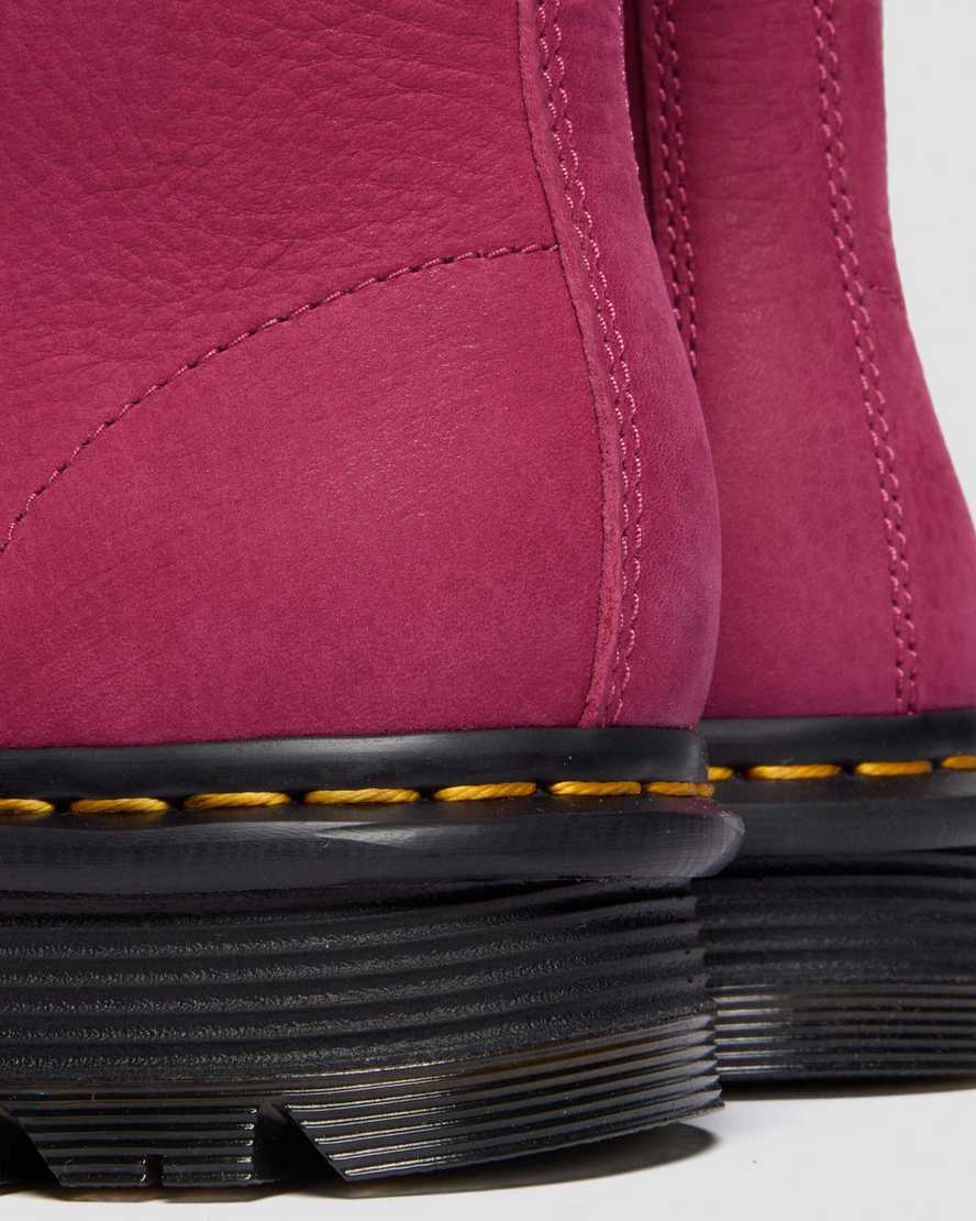 Dr. Martens' Zebzag Rigger Slip On Nubuck Boots In Multi