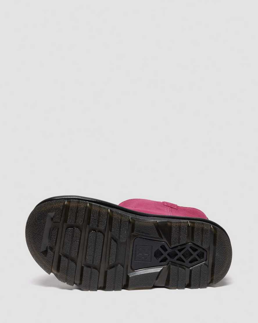 Dr. Martens' Zebzag Rigger Slip On Nubuck Boots In Multi