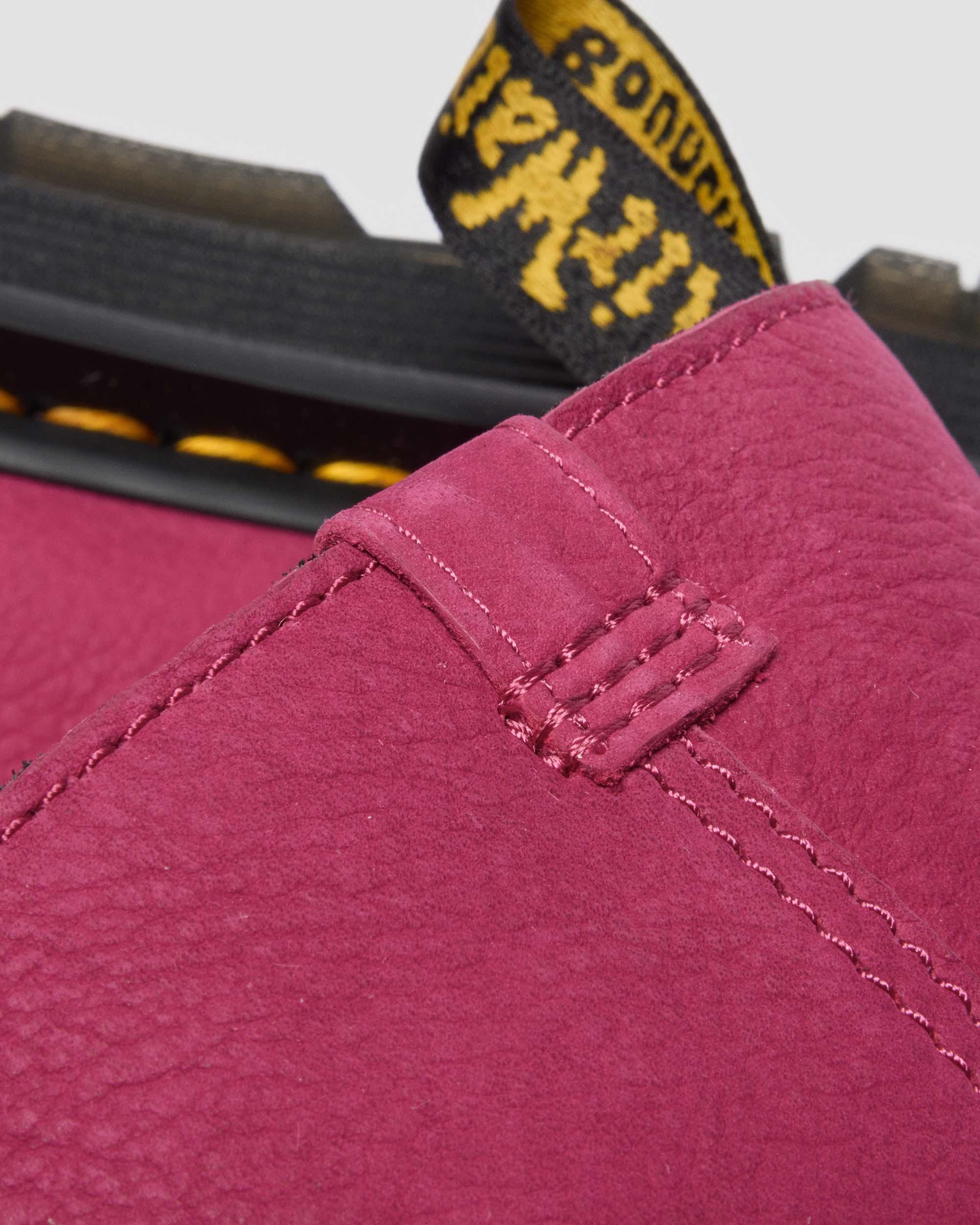 ZEBZAG RIGGER SLIP ON NUBUCK BOOTS in Pink