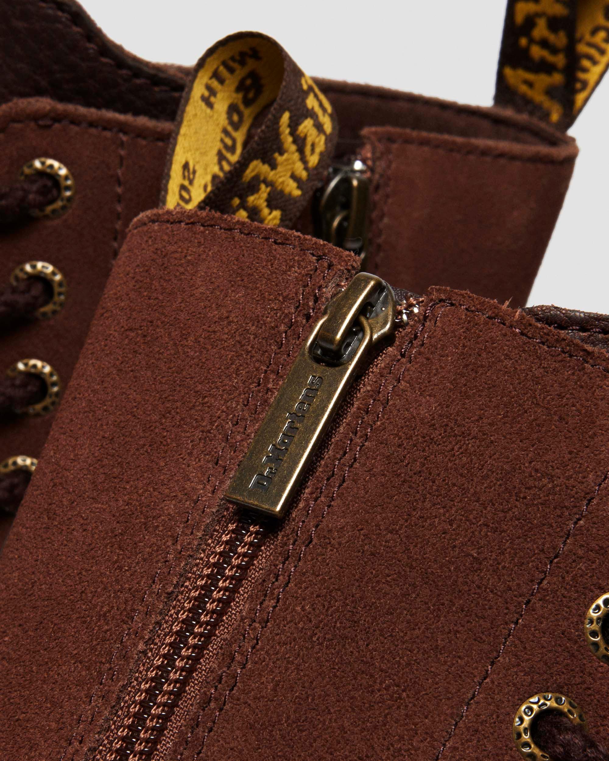 厚底ブーツ【Dr.Martens】1B99 Dunnet フラワースエードブーツ 厚底ブーツ【Dr.Martens】1B99 Dunnet フラワースエードブーツ