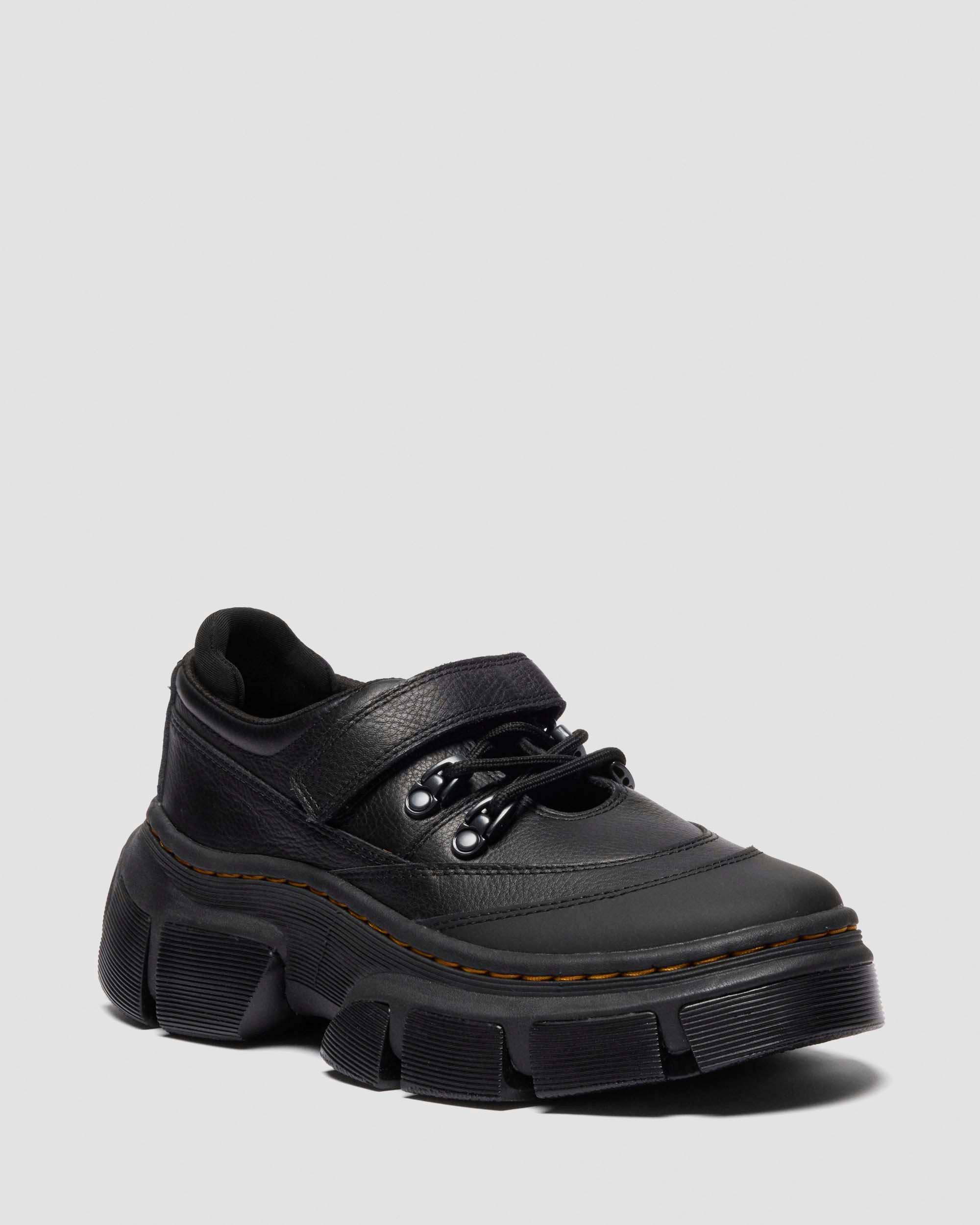 DMXL MARY JANE LEATHER SHOES in Black | Dr. Martens