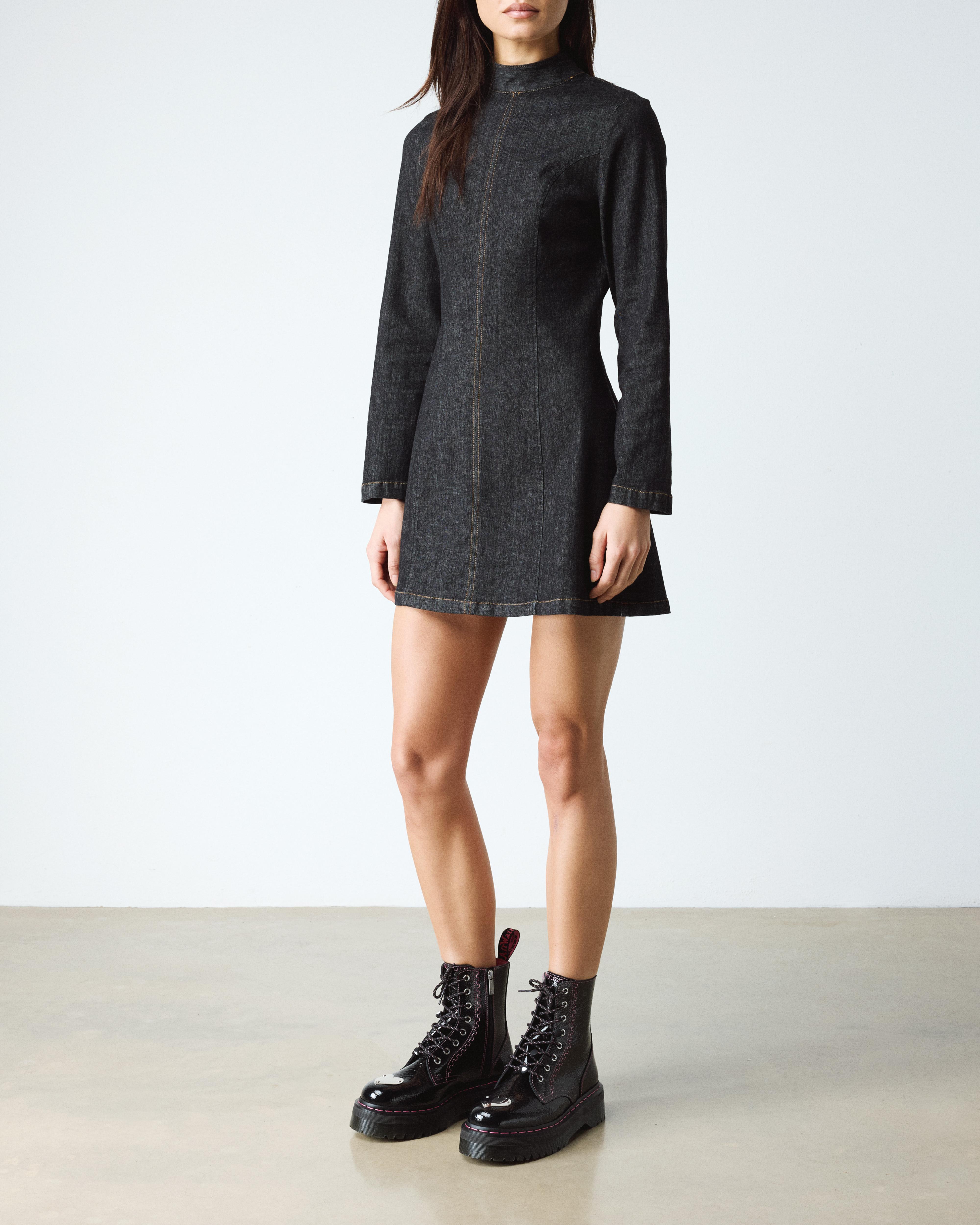 Jadon Distressed Patent Leather Platform Boots product image