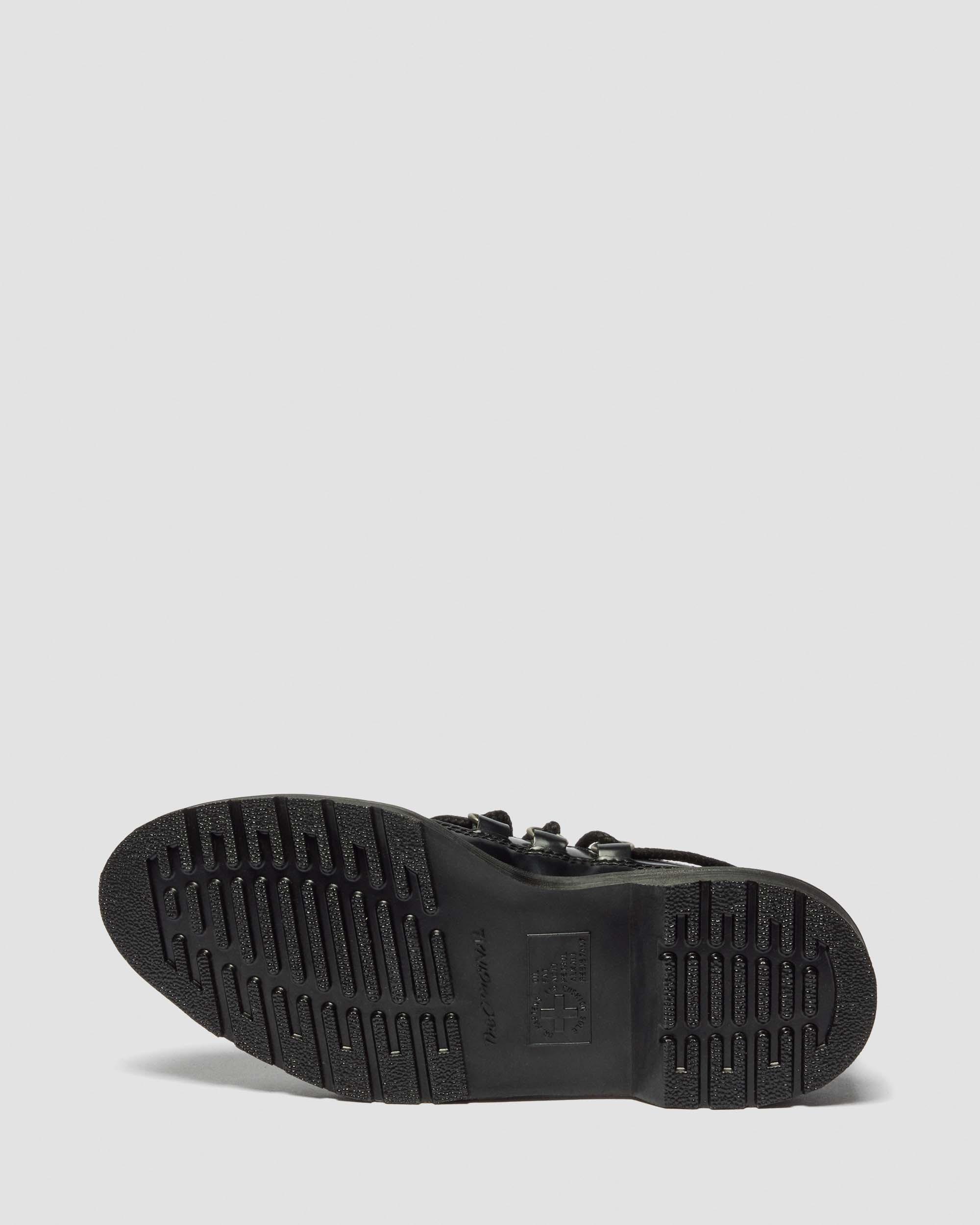 ELPHIE II STUDDED BUTTERO LEATHER BALLET FLATS in Black