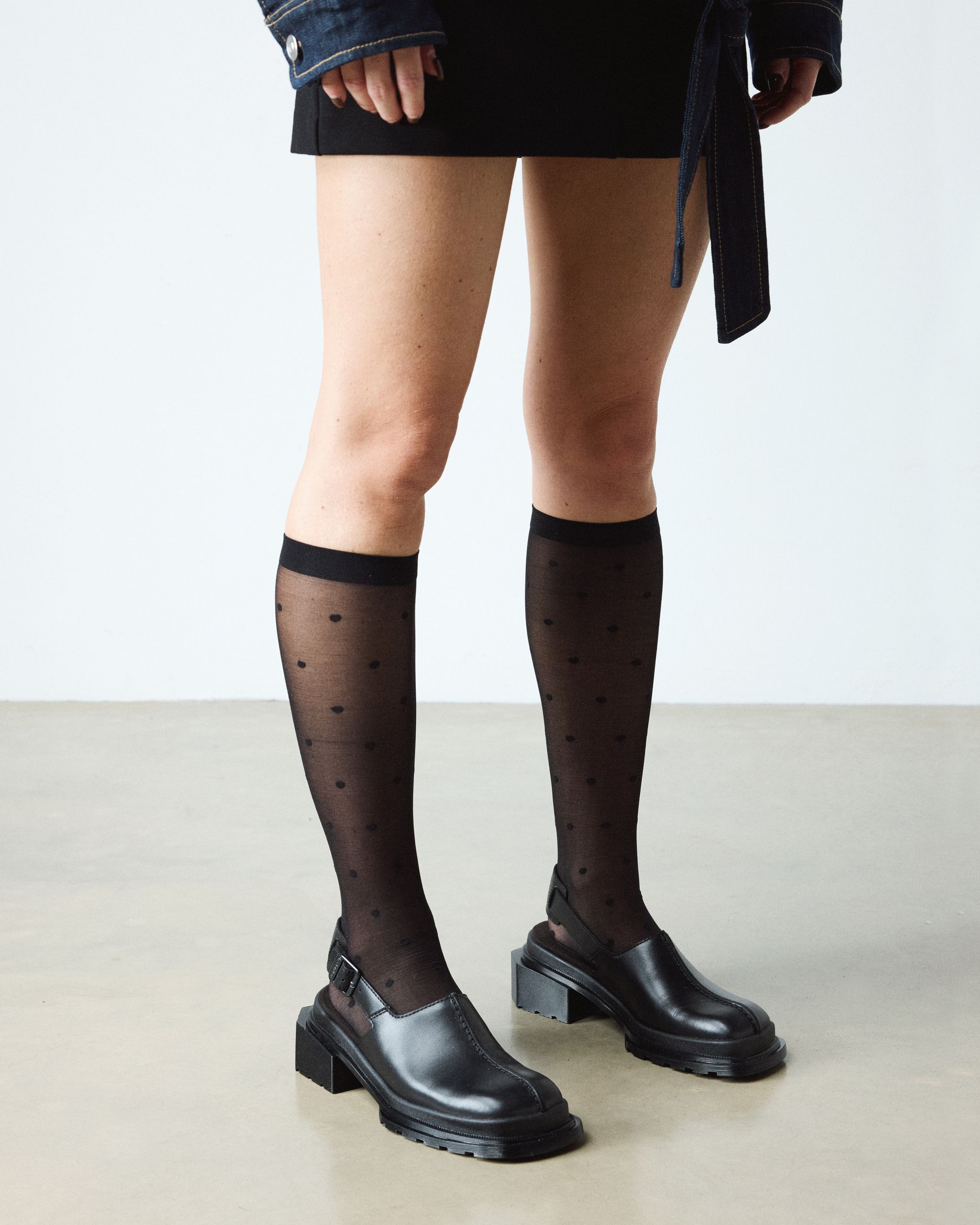Maybole Square Toe Leather Mules product image