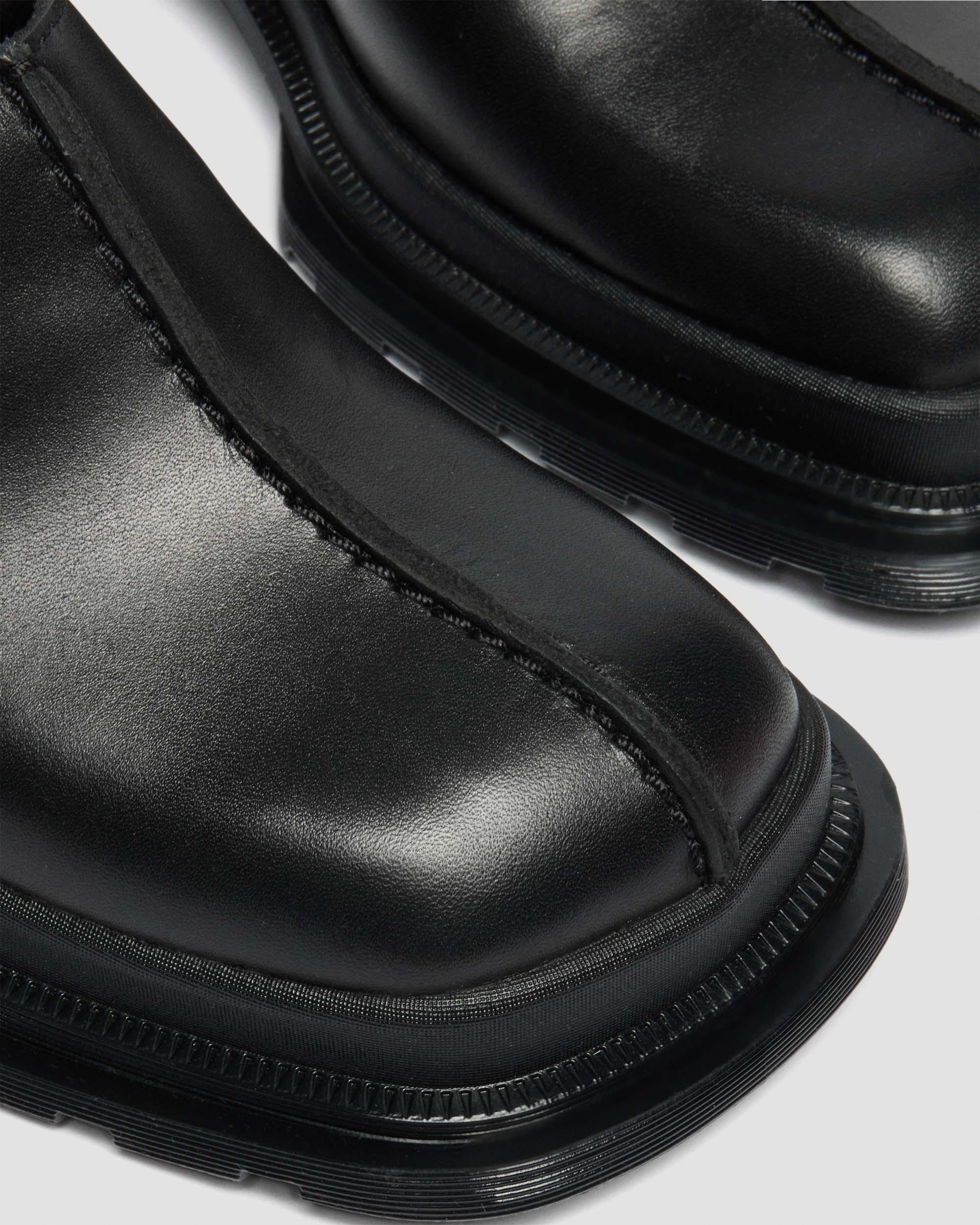 Mules Maybole en cuir à bouts carrés in Noir