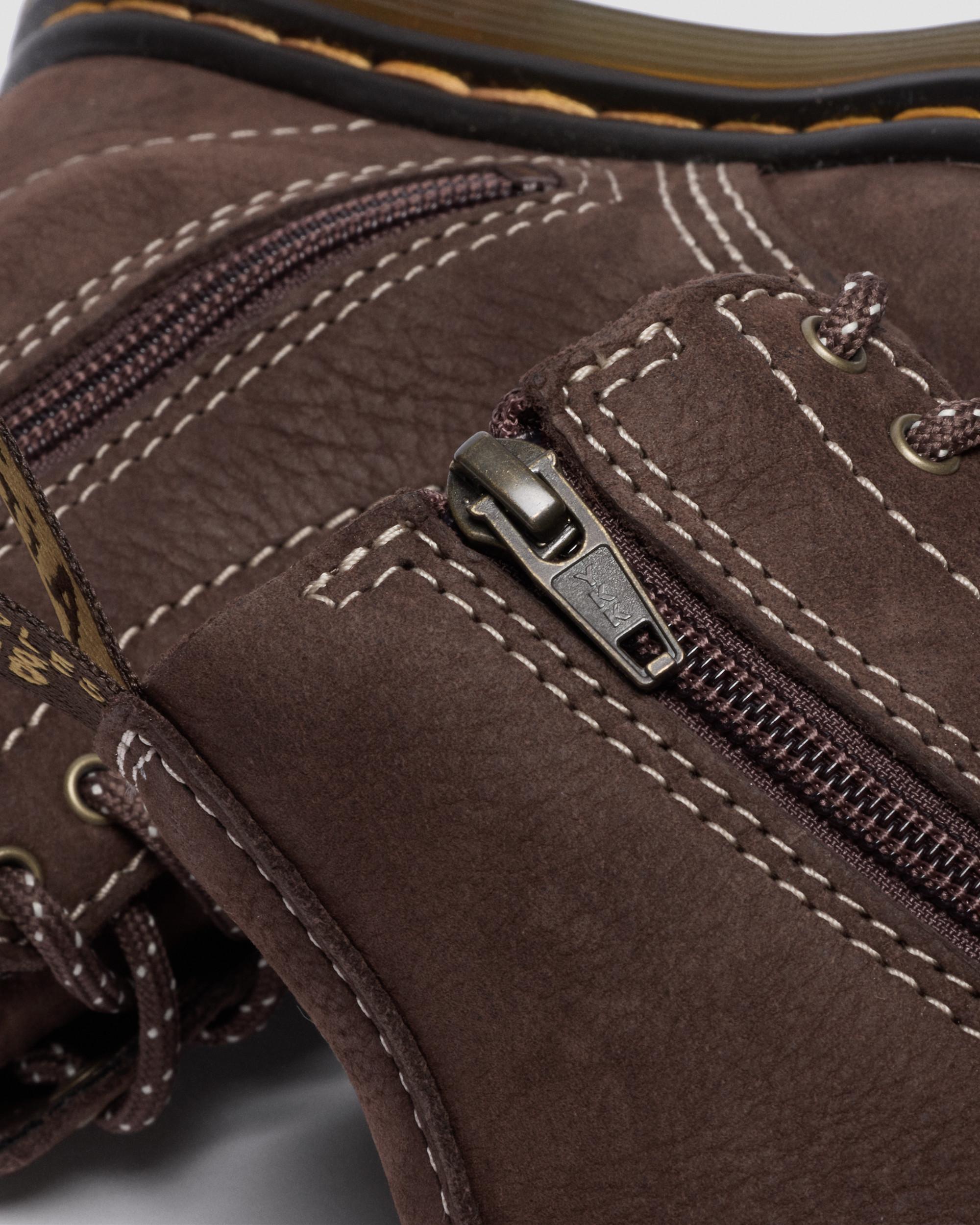 Småbørn - 1460 Tumbled Nubuck-støvler  in Mørkebrun