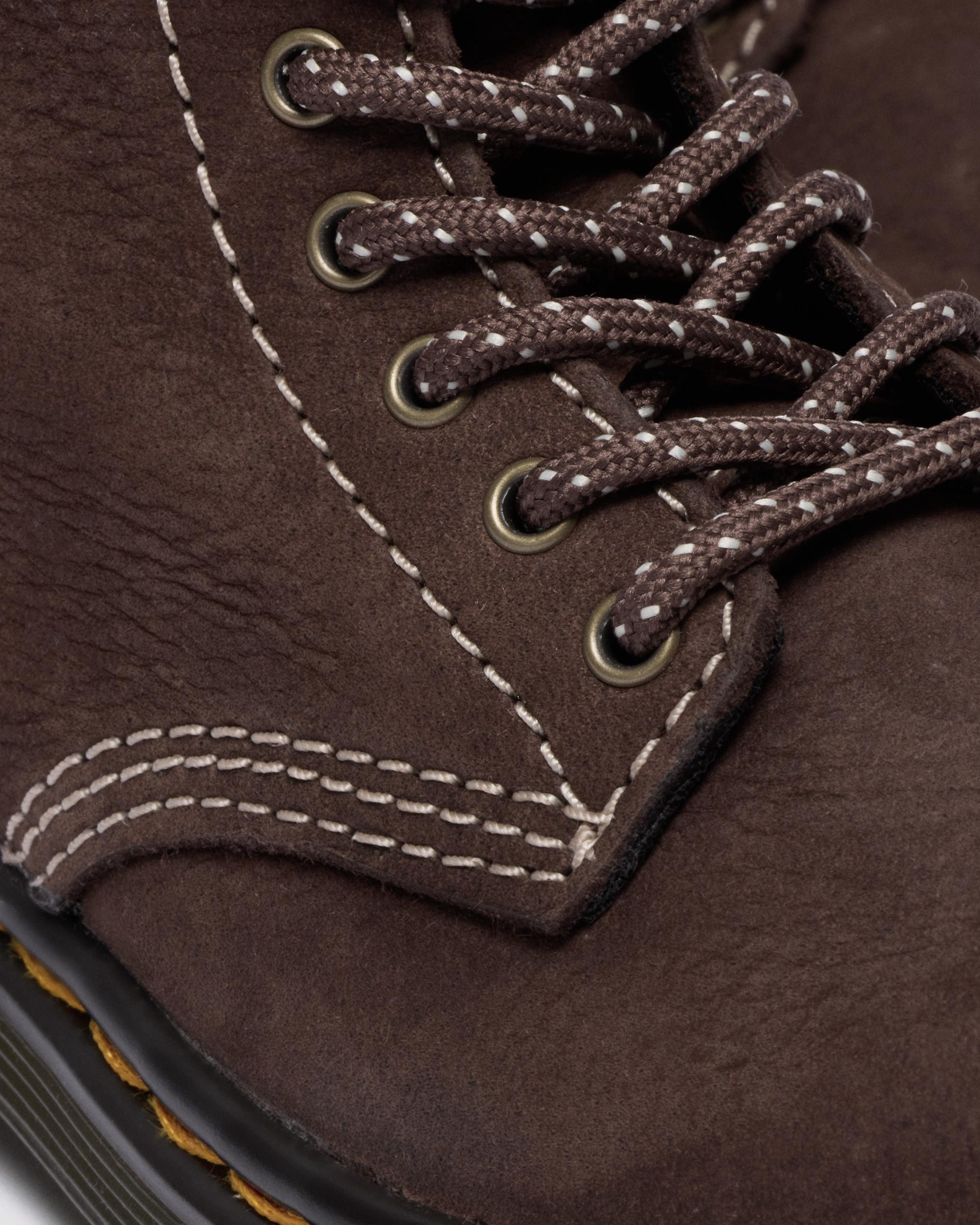 Småbørn - 1460 Tumbled Nubuck-støvler  in Mørkebrun