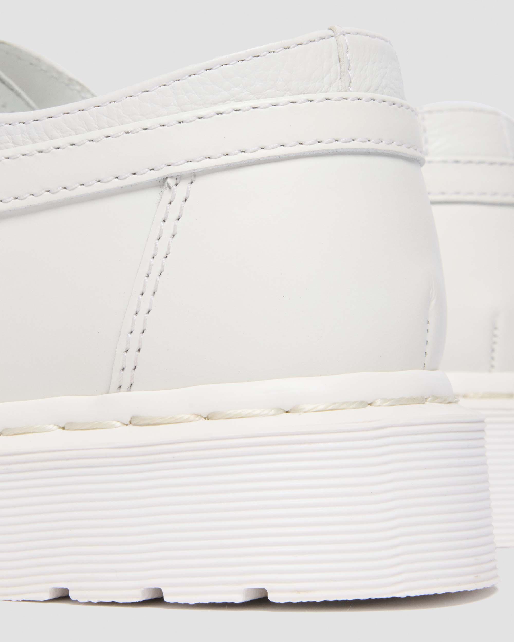 1461 / PENTON MM6 LEATHER SHOES in White | Dr. Martens