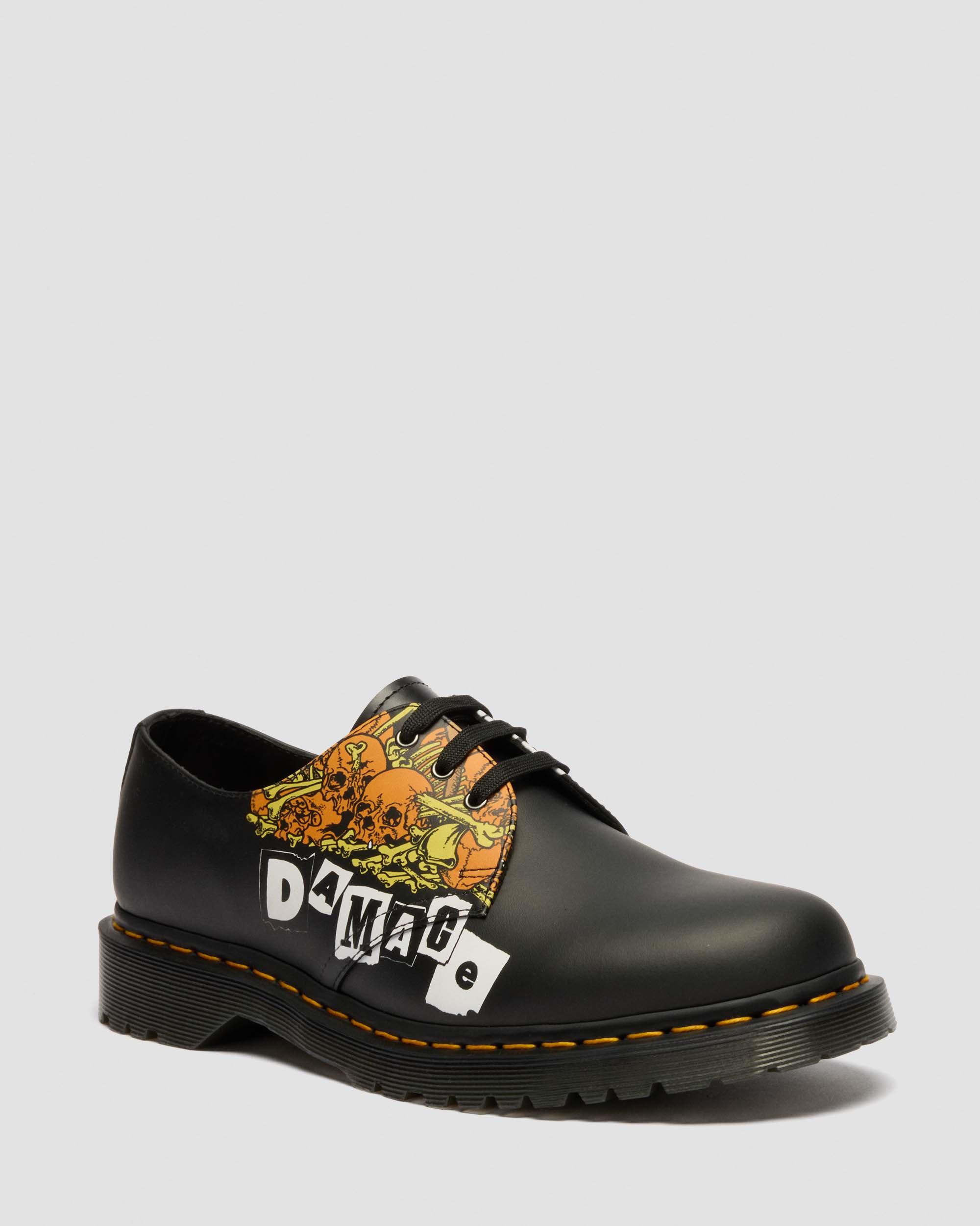 8065 Virginia Leather Mary Jane Shoes in Black | Dr. Martens