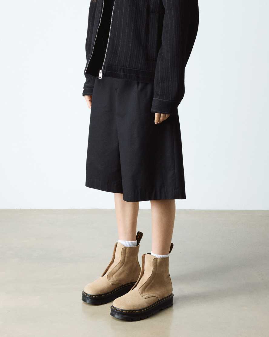 Dr. Martens Zebzag Laceless In Brown