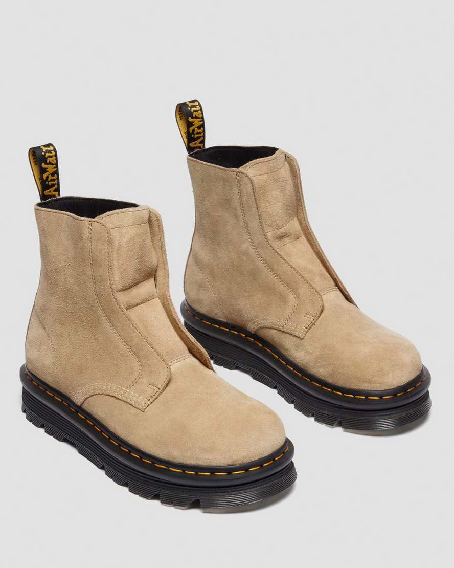 Dr. Martens Zebzag Laceless In Brown