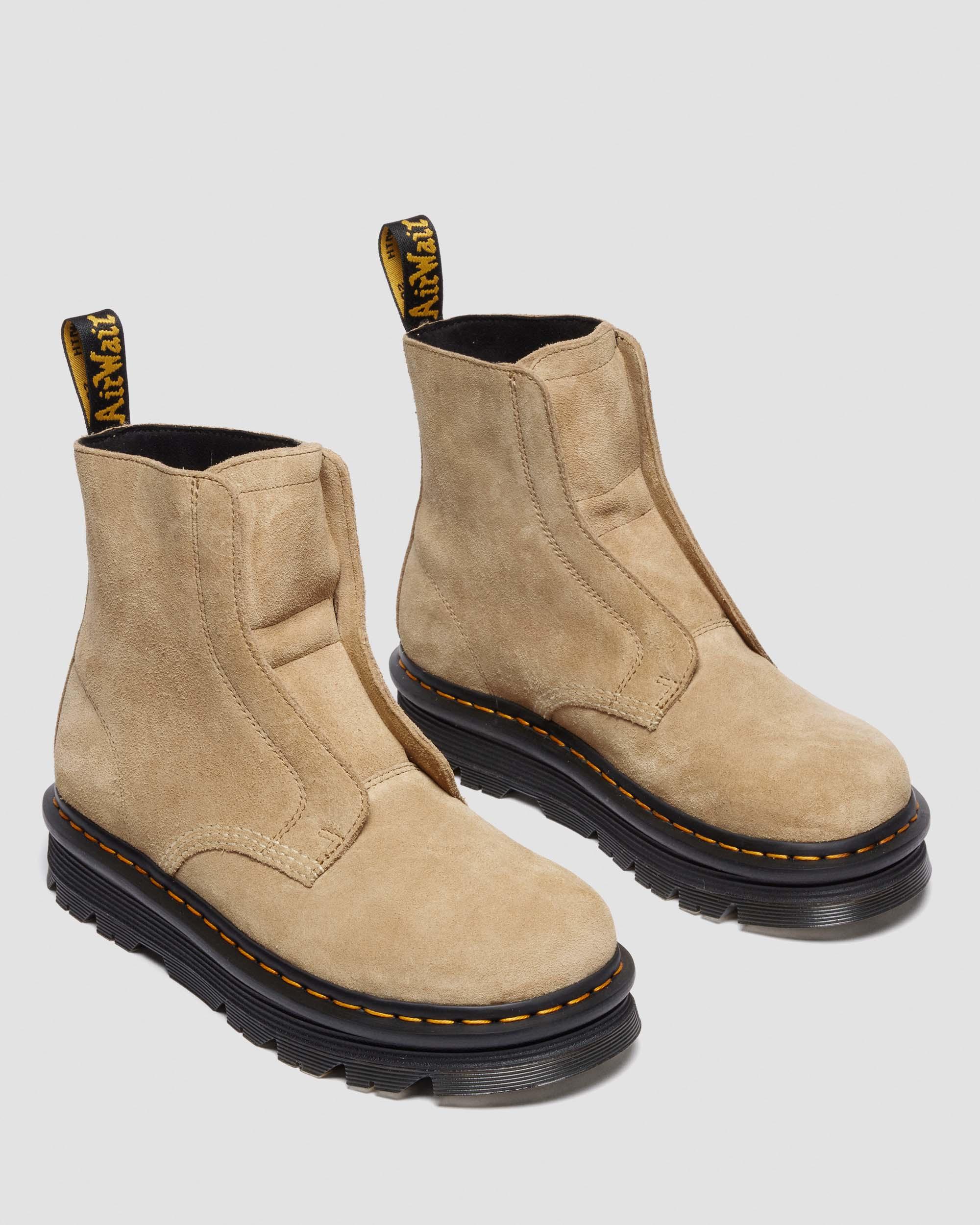 ZEBZAG LACELESS in Savannah Tan | Dr. Martens