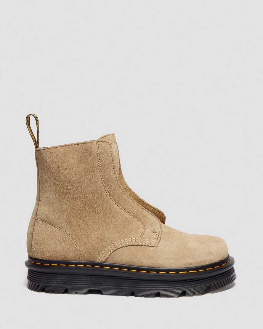 Dr. Martens Zebzag Laceless In Brown