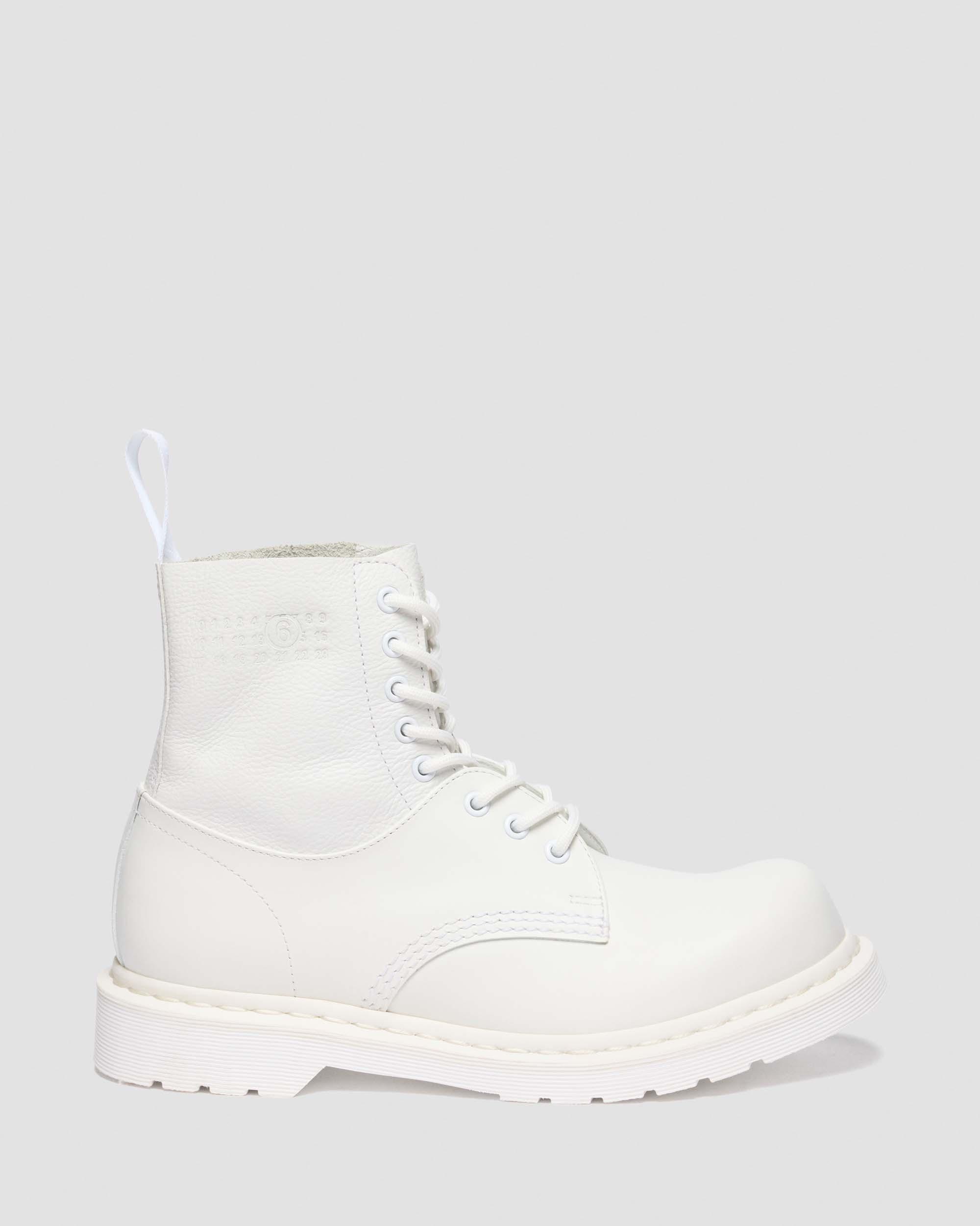 MM6×Dr. Martens ホワイト ワークブーツ 6 UK MM6×Dr. Martens ホワイト ワークブーツ 6 UK MM6 Maison Margiela x