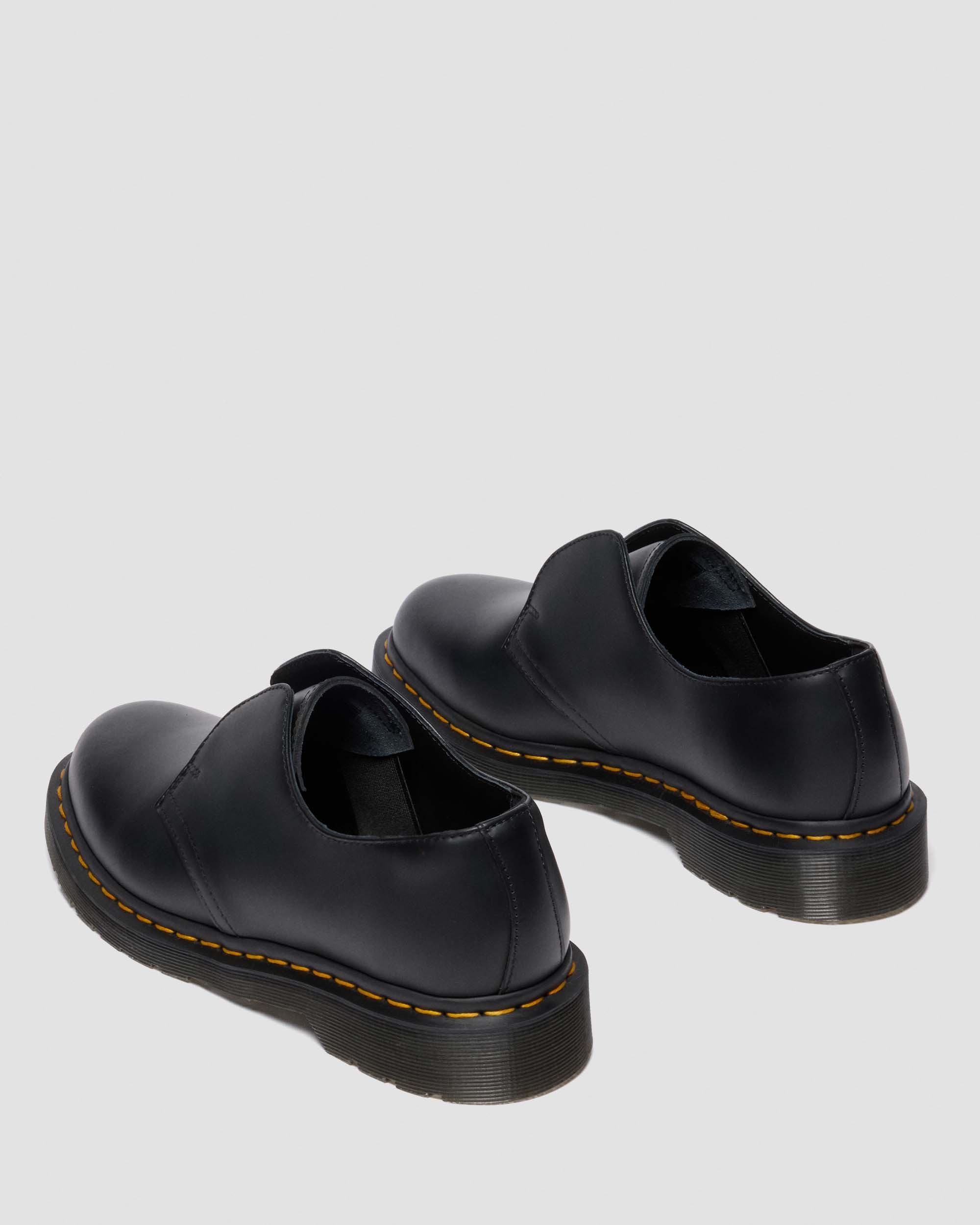 1461 Laceless Smooth Leather Shoes in Black