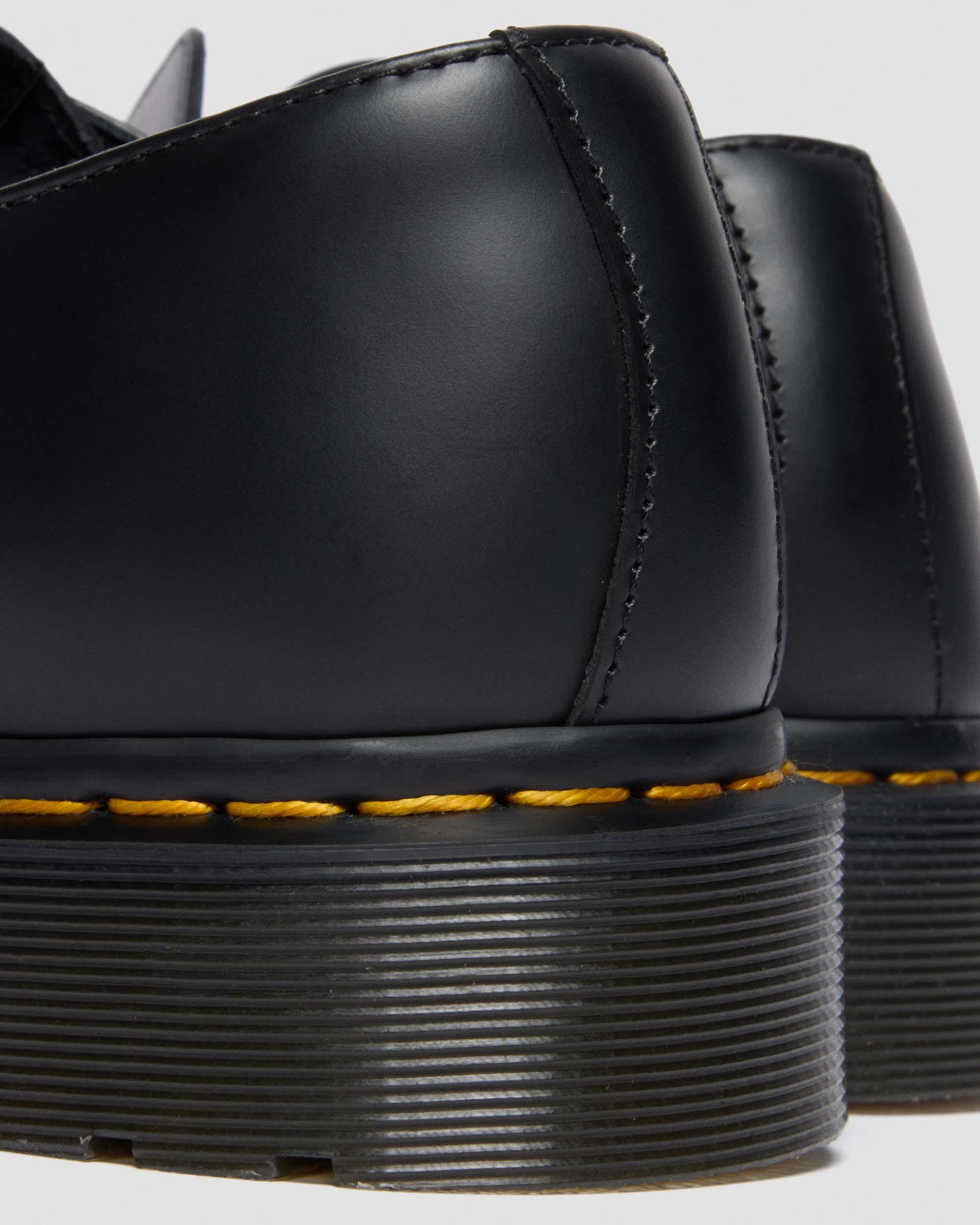 1461 Laceless Smooth Leather Shoes in Black