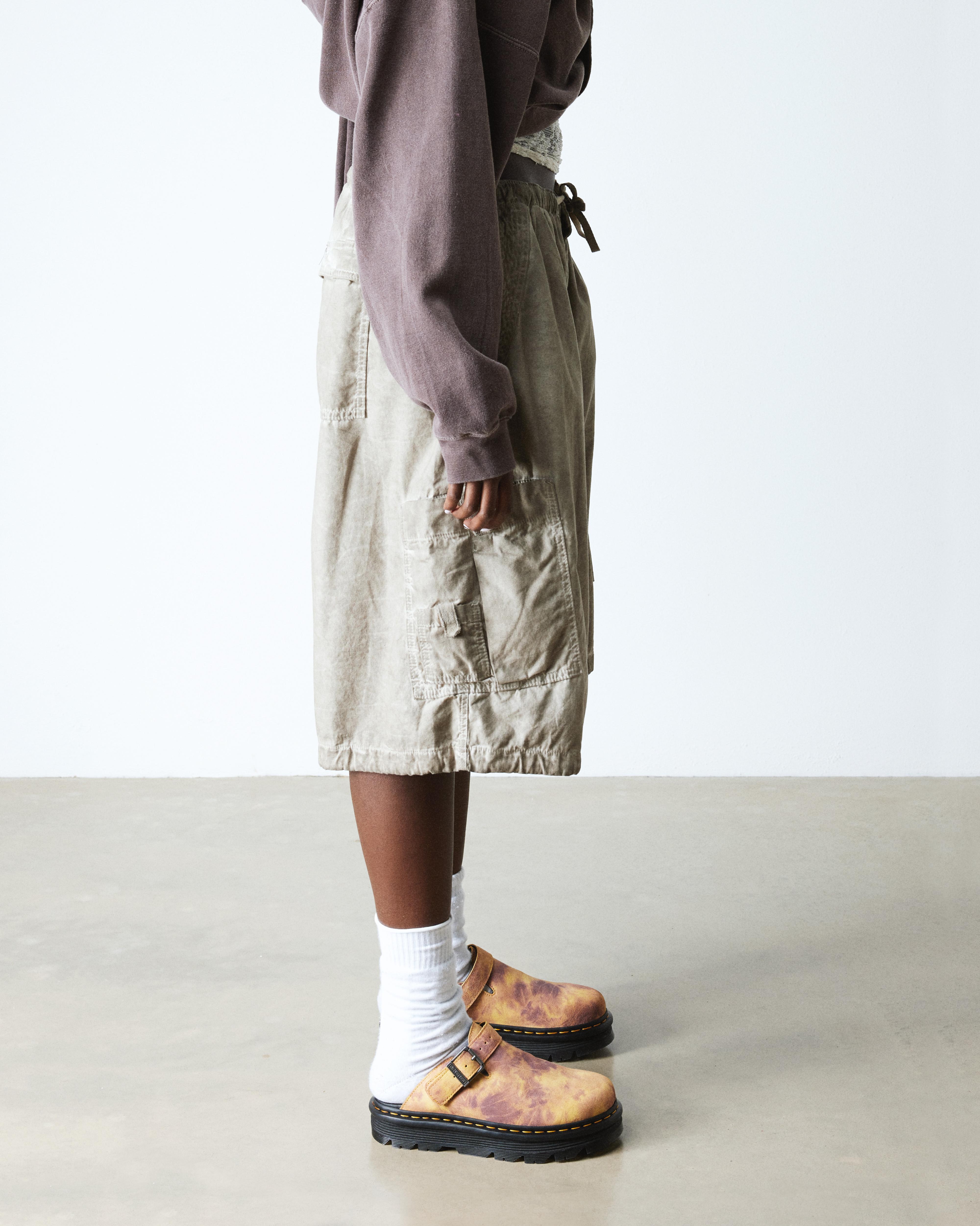 Zebzag Casual suède slingback platform mules in Geel