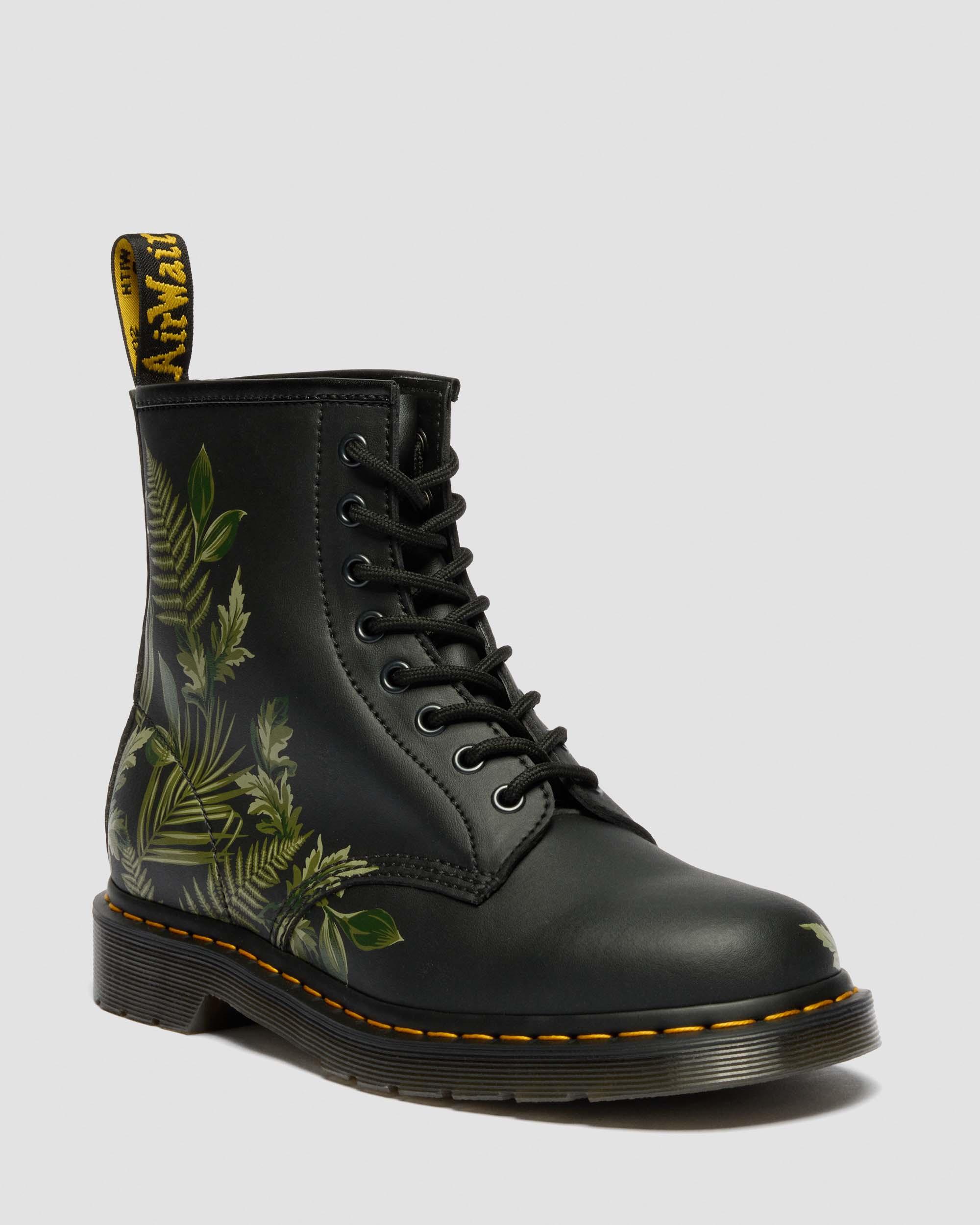 Dr. Martens Nappa Leder 1460 Evergreen Genix Nappa Stiefel in Schwarz, Größe: 46 838392DD2BEDCD6F5684A722F93574C6