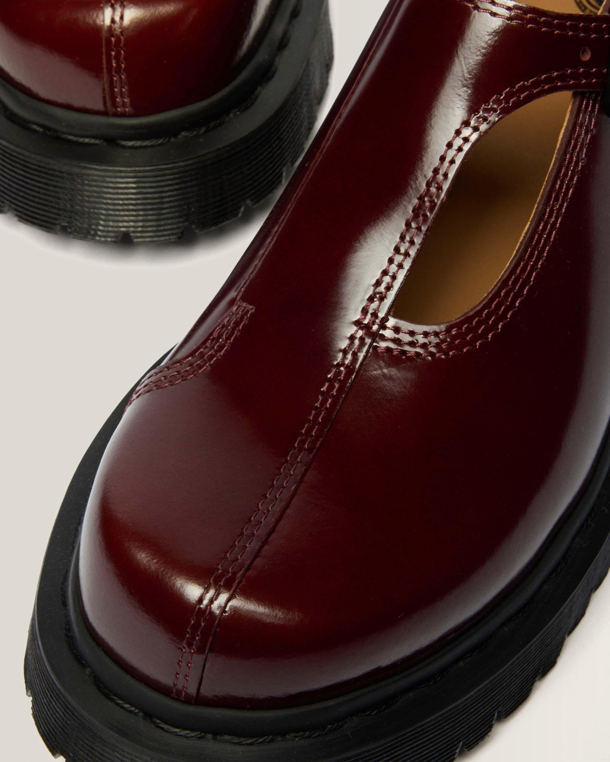 Chaussures Mary Jane Poetic Licence - Cuir Et Laine, Rouge/gris, Taille 38 US7, Talon Fin, Neuves