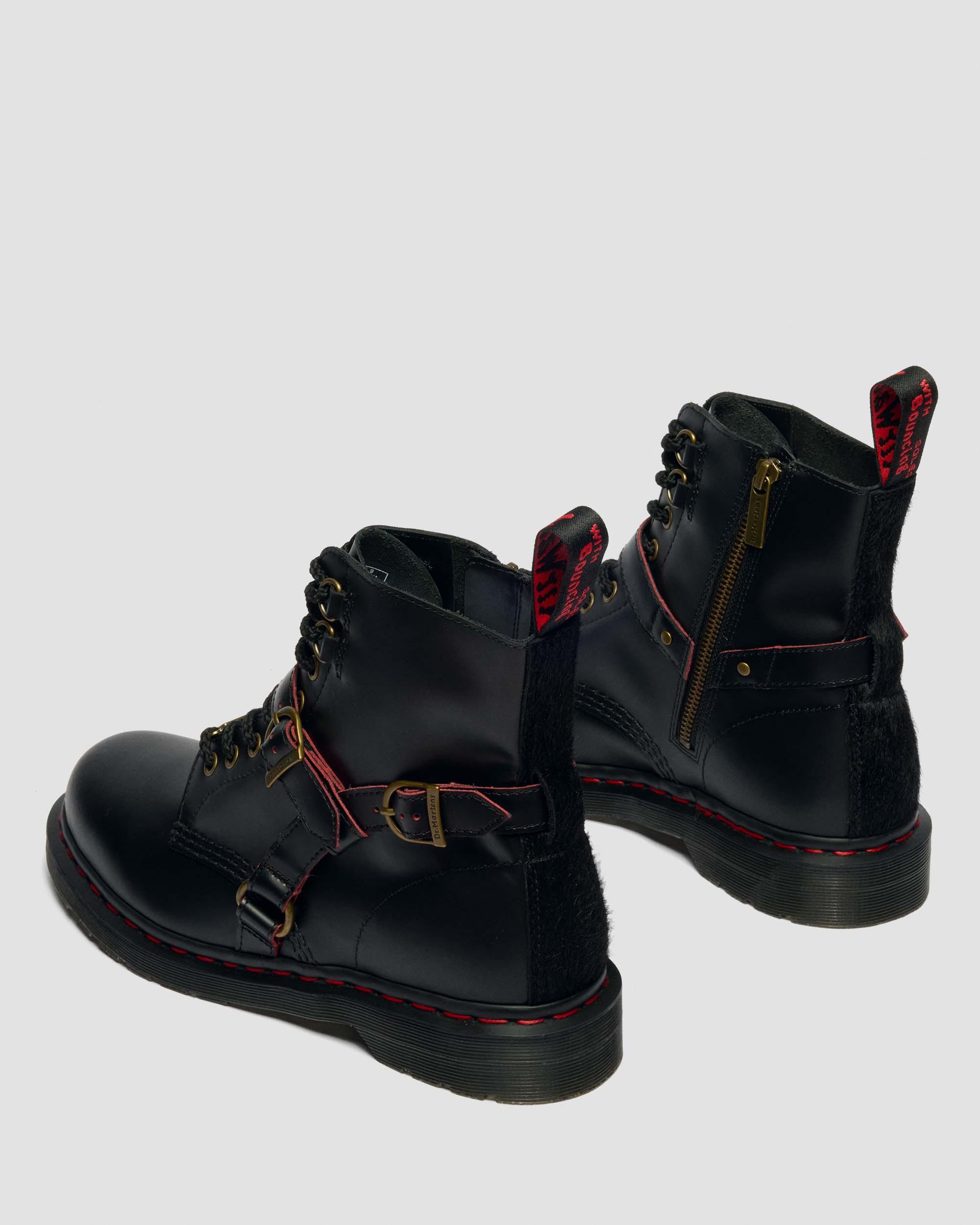 靴 Dr.Martens 1460 Year of the Horse 1460 Year Of The Horse Leather Boots in Black | Dr. Martens