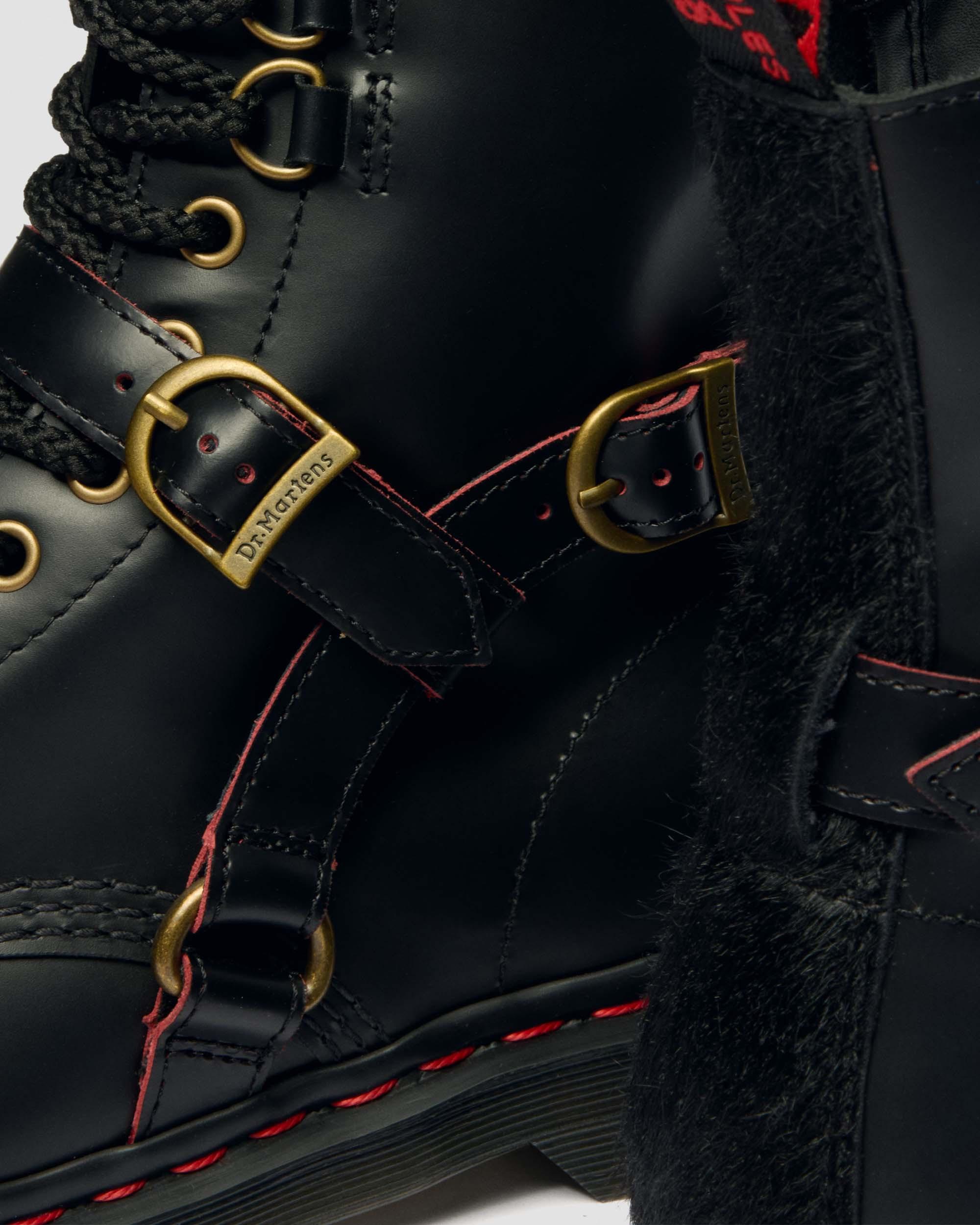 1460 Year Of The Horse Leather Boots in Black | Dr. Martens