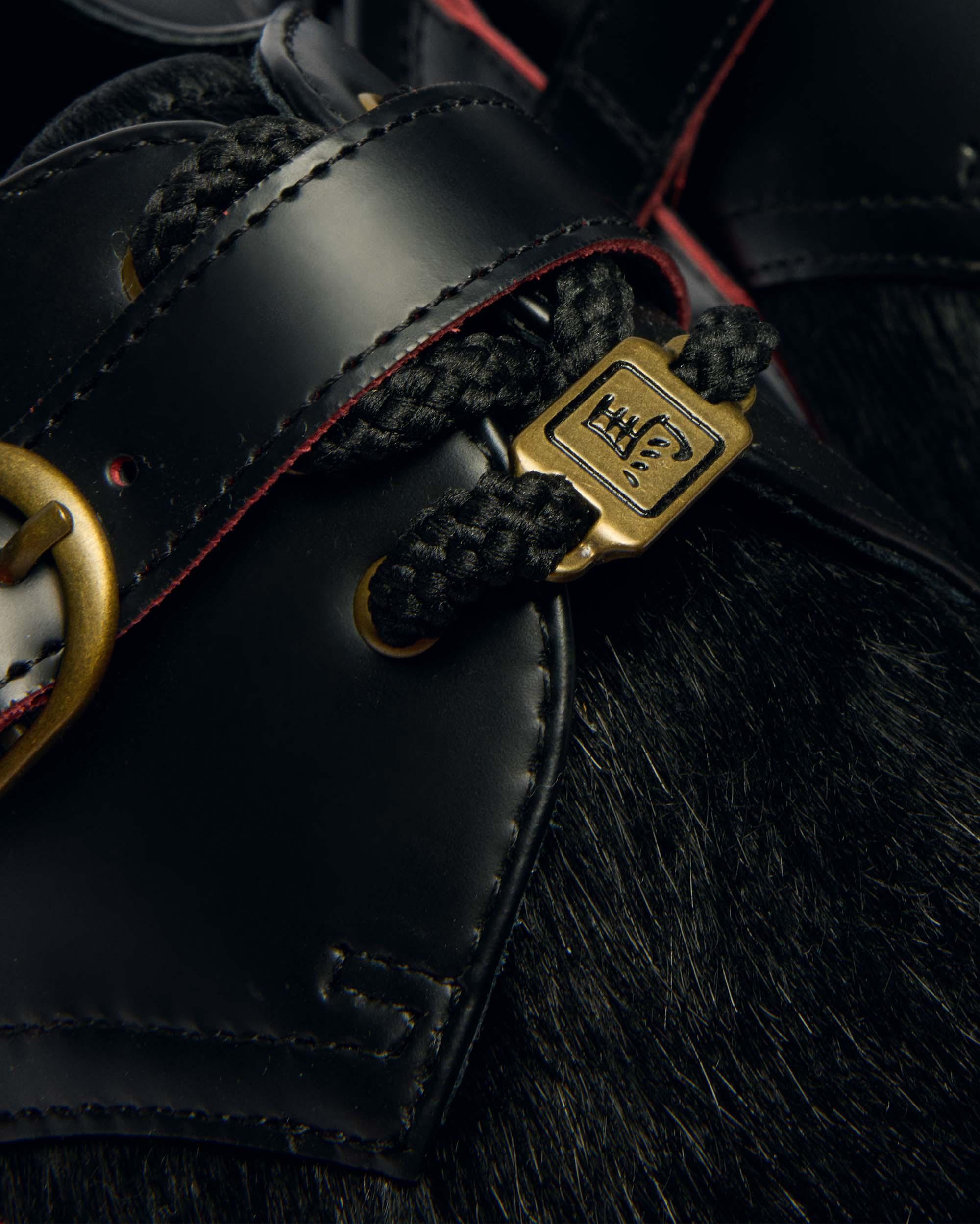 1461 Year Of The Horse Leather Shoes in Black