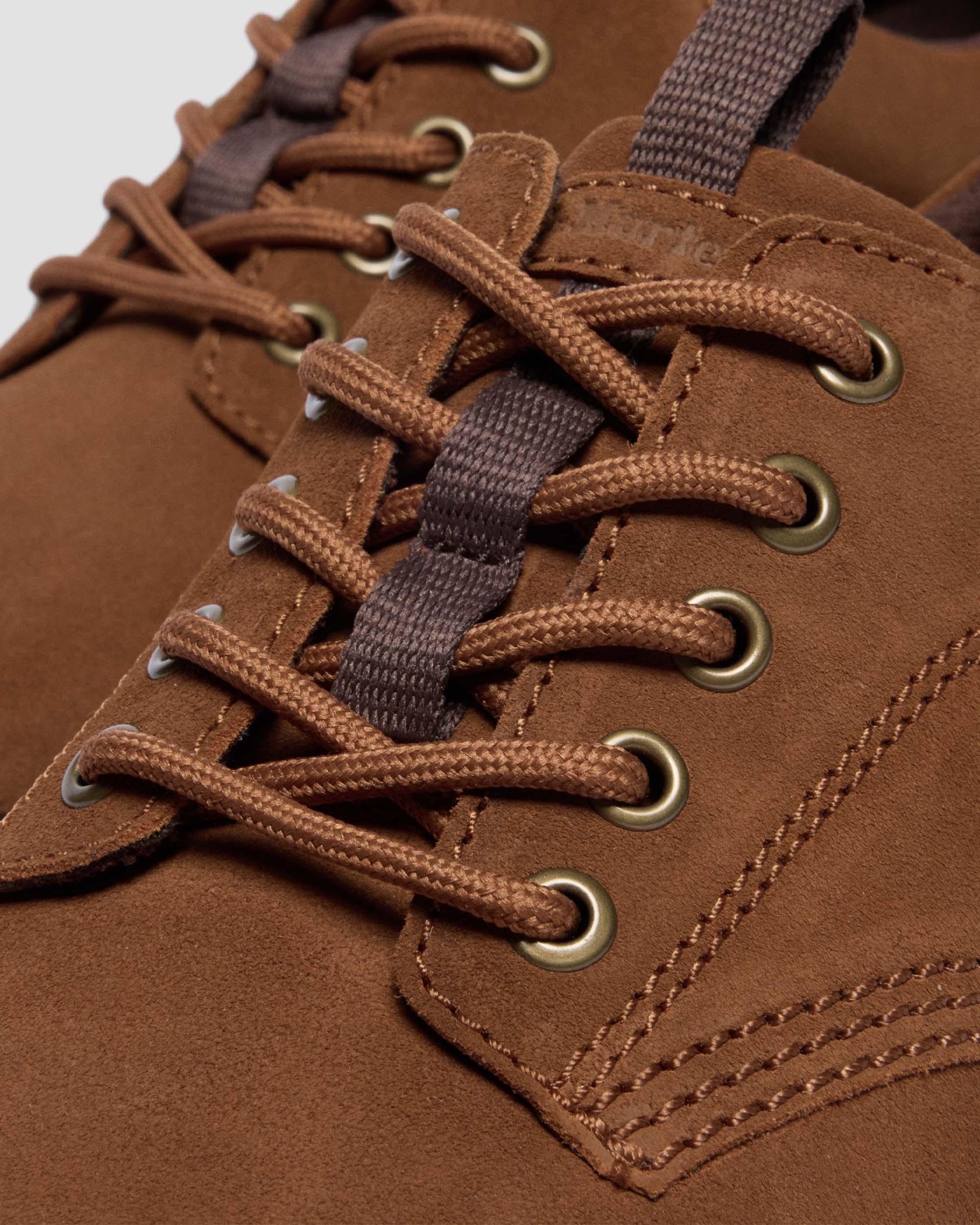 Reeder Greasy Suede Utility Shoes in DESERT BROWN
