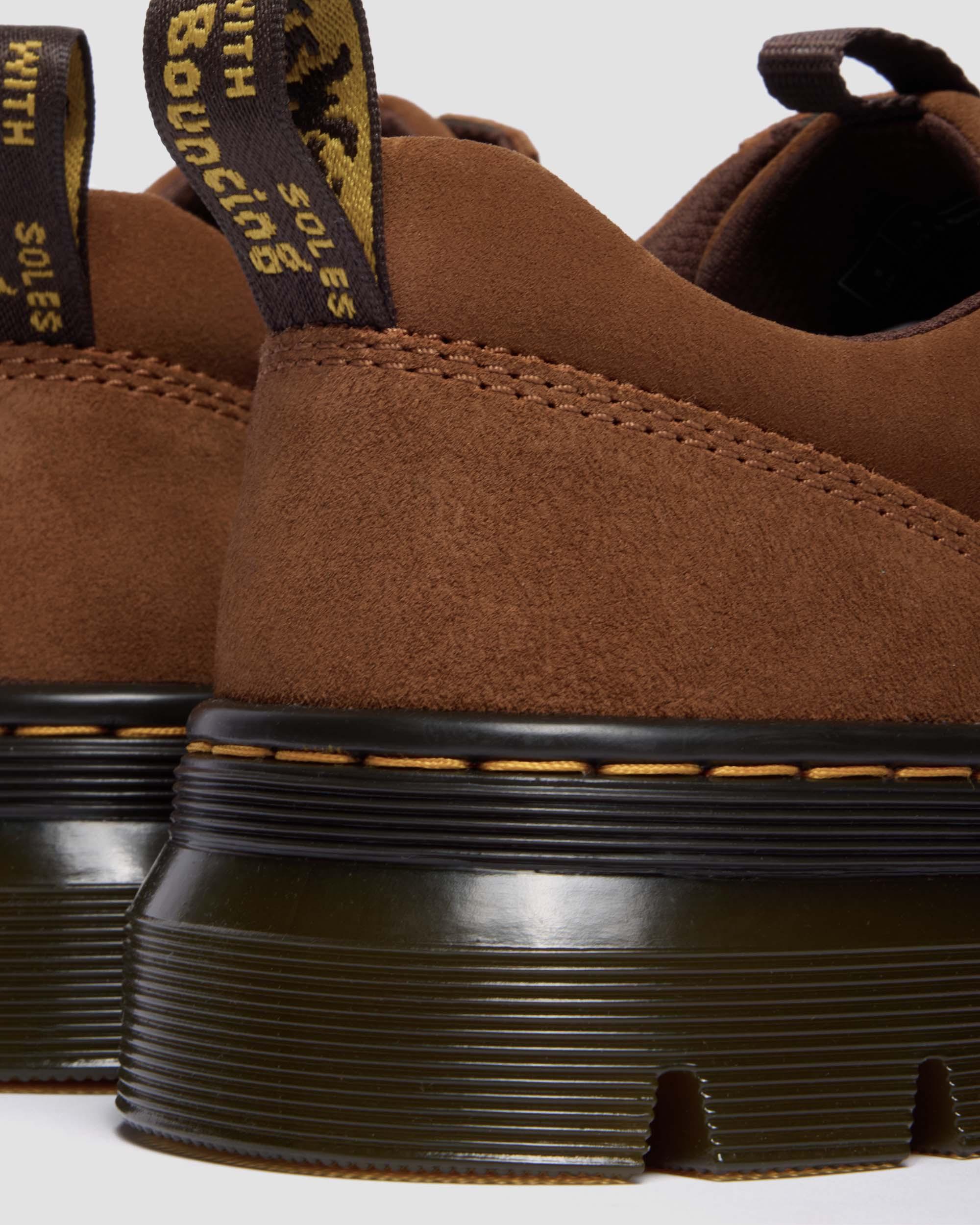 Reeder Greasy Suede Utility Shoes in DESERT BROWN